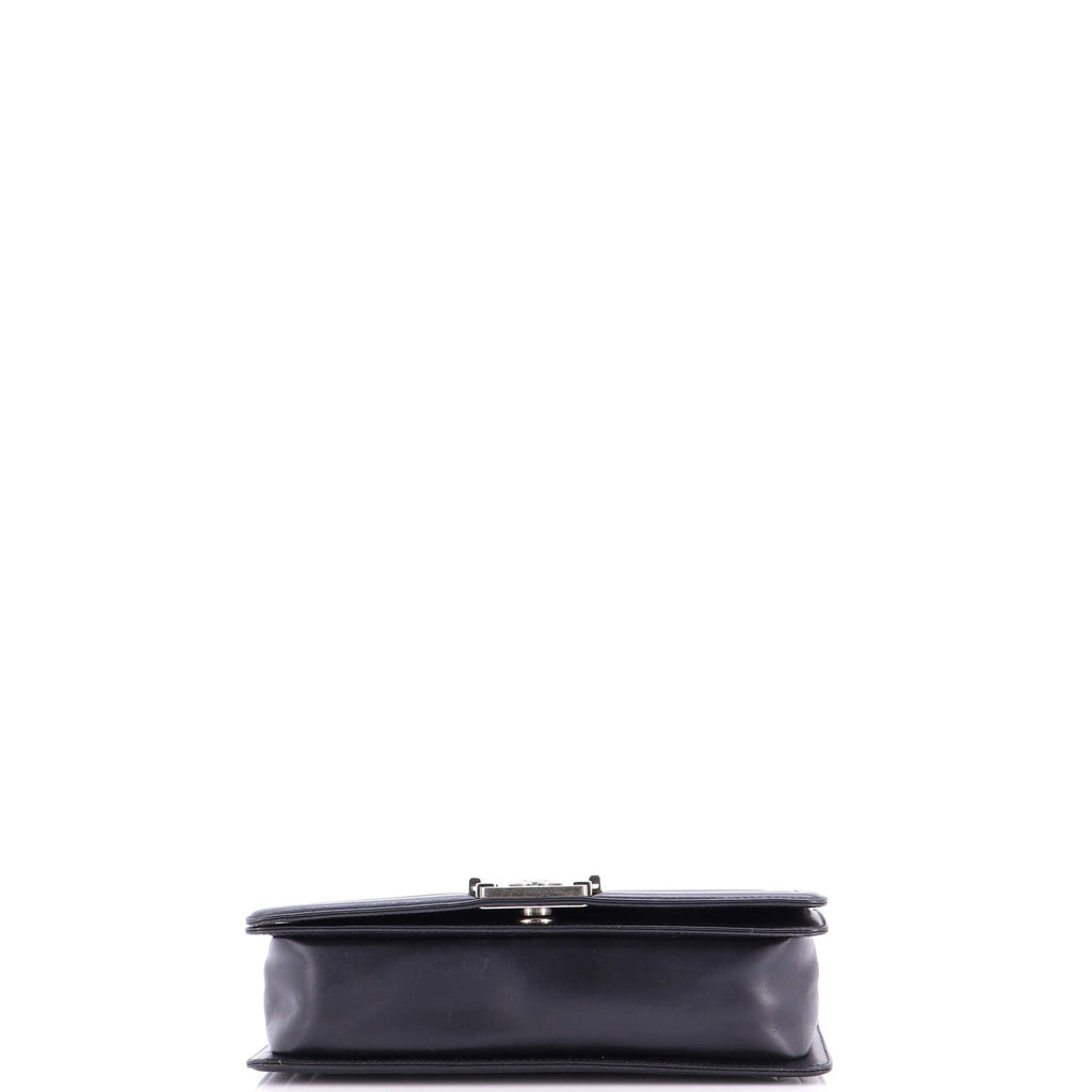 Reverso Boy Flap Bag Glazed Calfskin Old Medium
