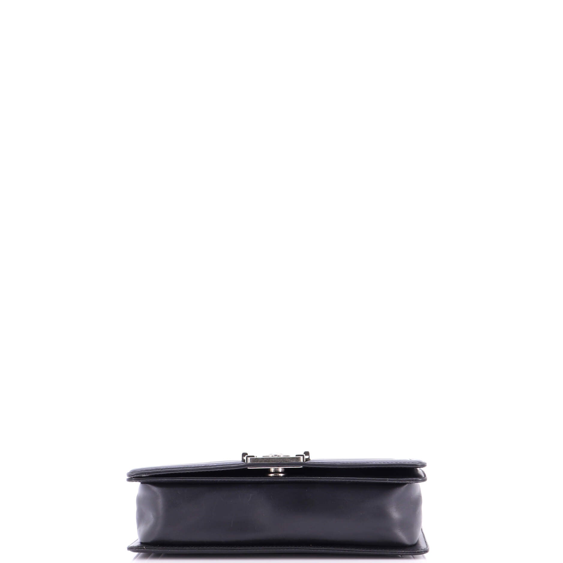 Reverso Boy Flap Bag Glazed Calfskin Old Medium
