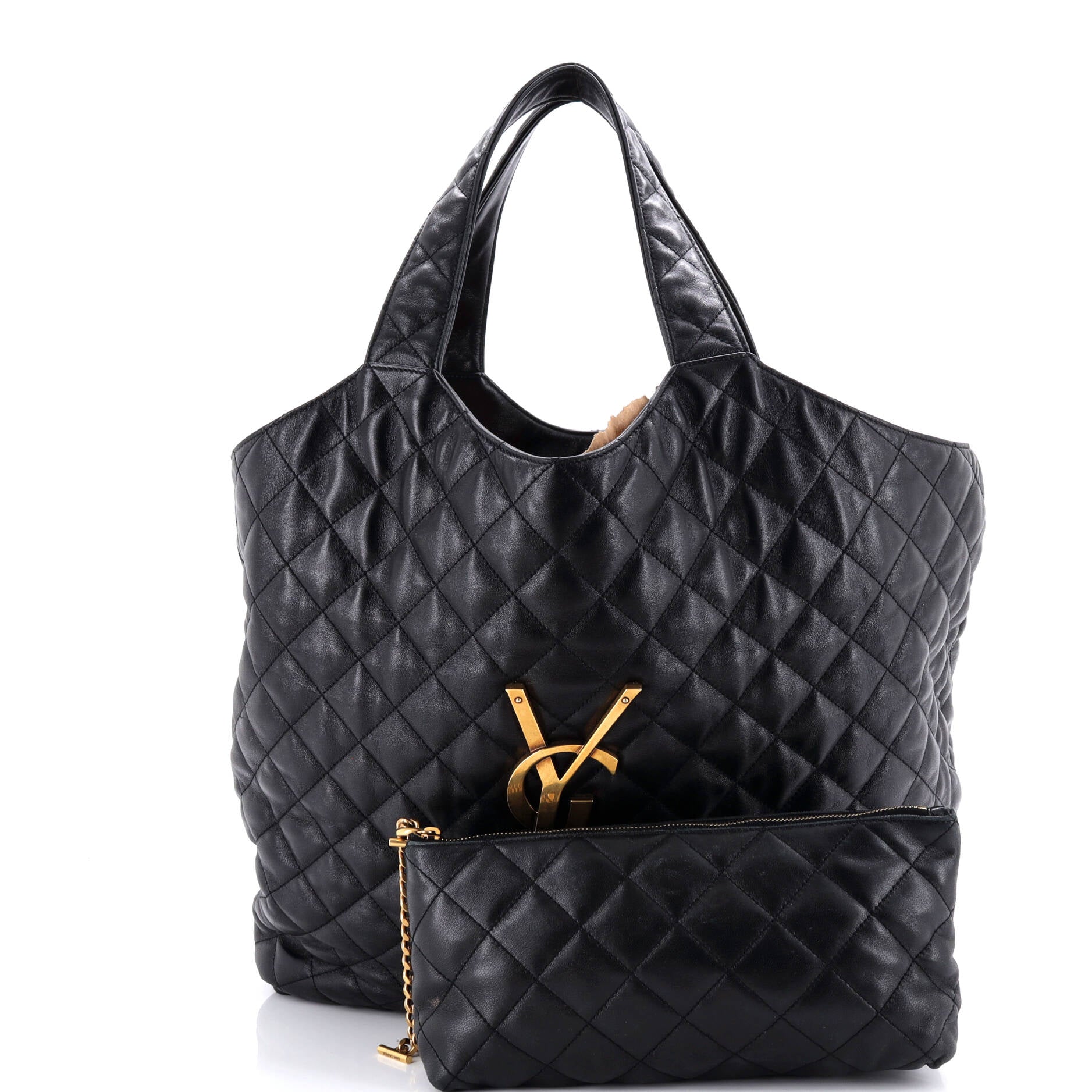 Icare Shopping Tote Quilted Leather Maxi