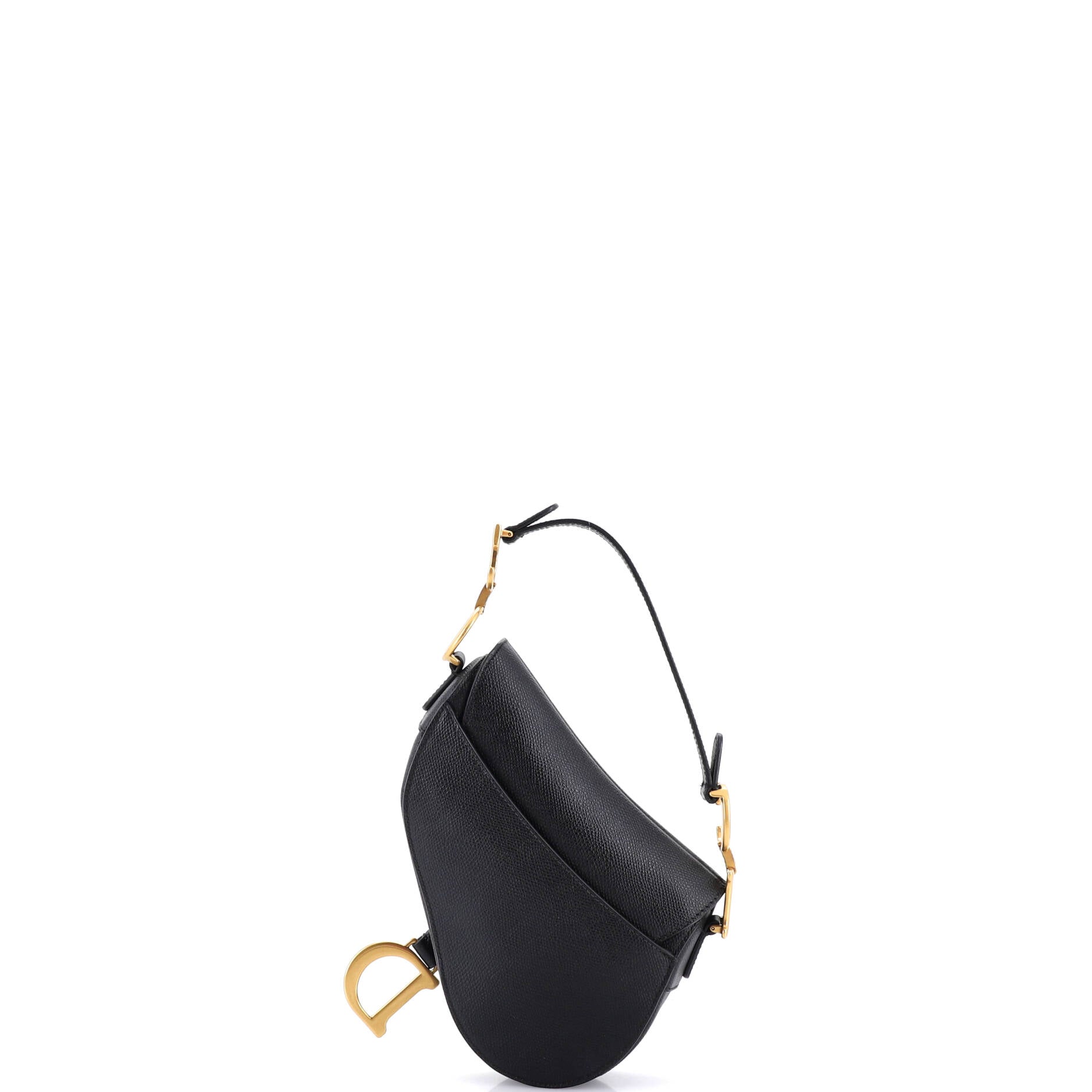 Saddle Handbag Leather Mini