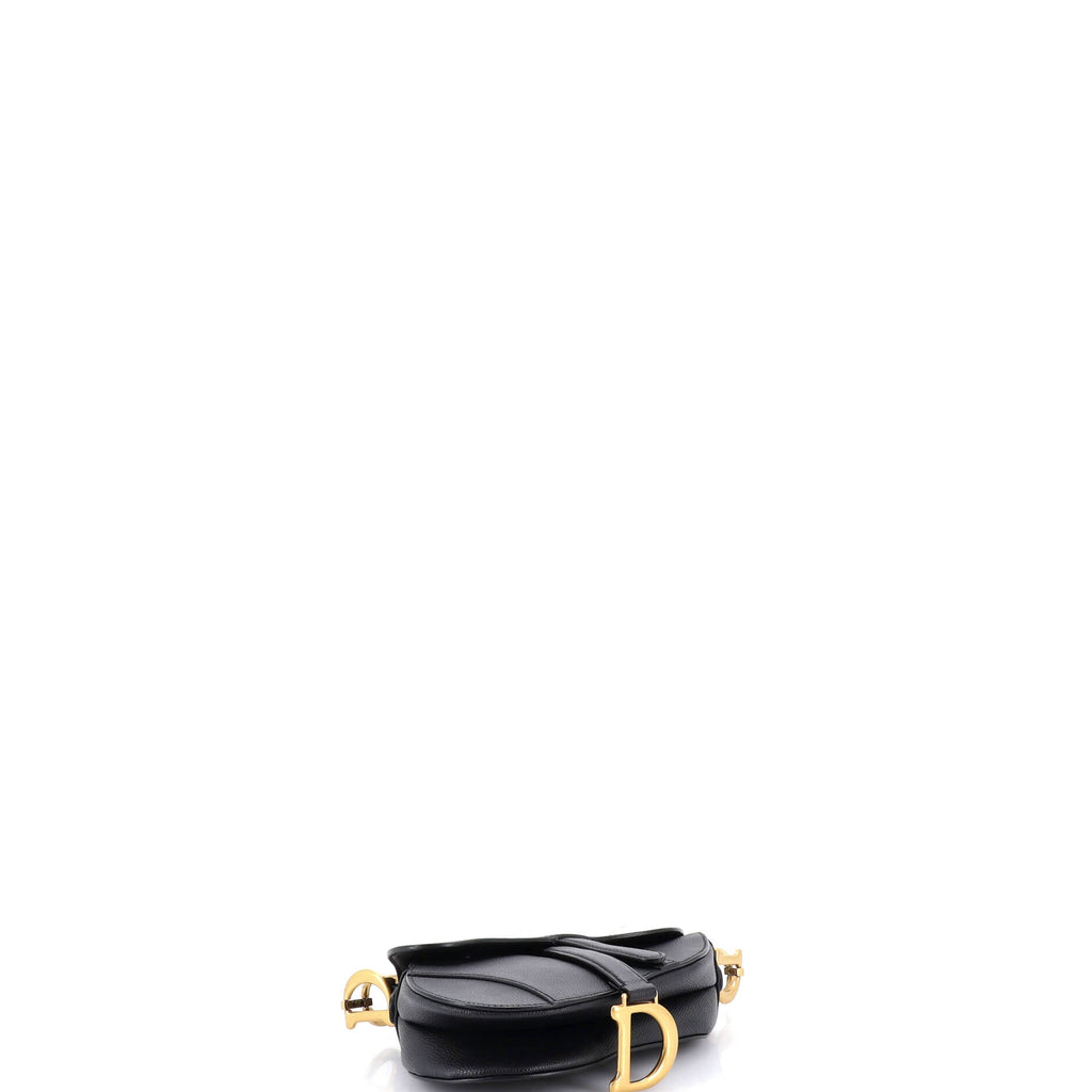 Saddle Handbag Leather Mini