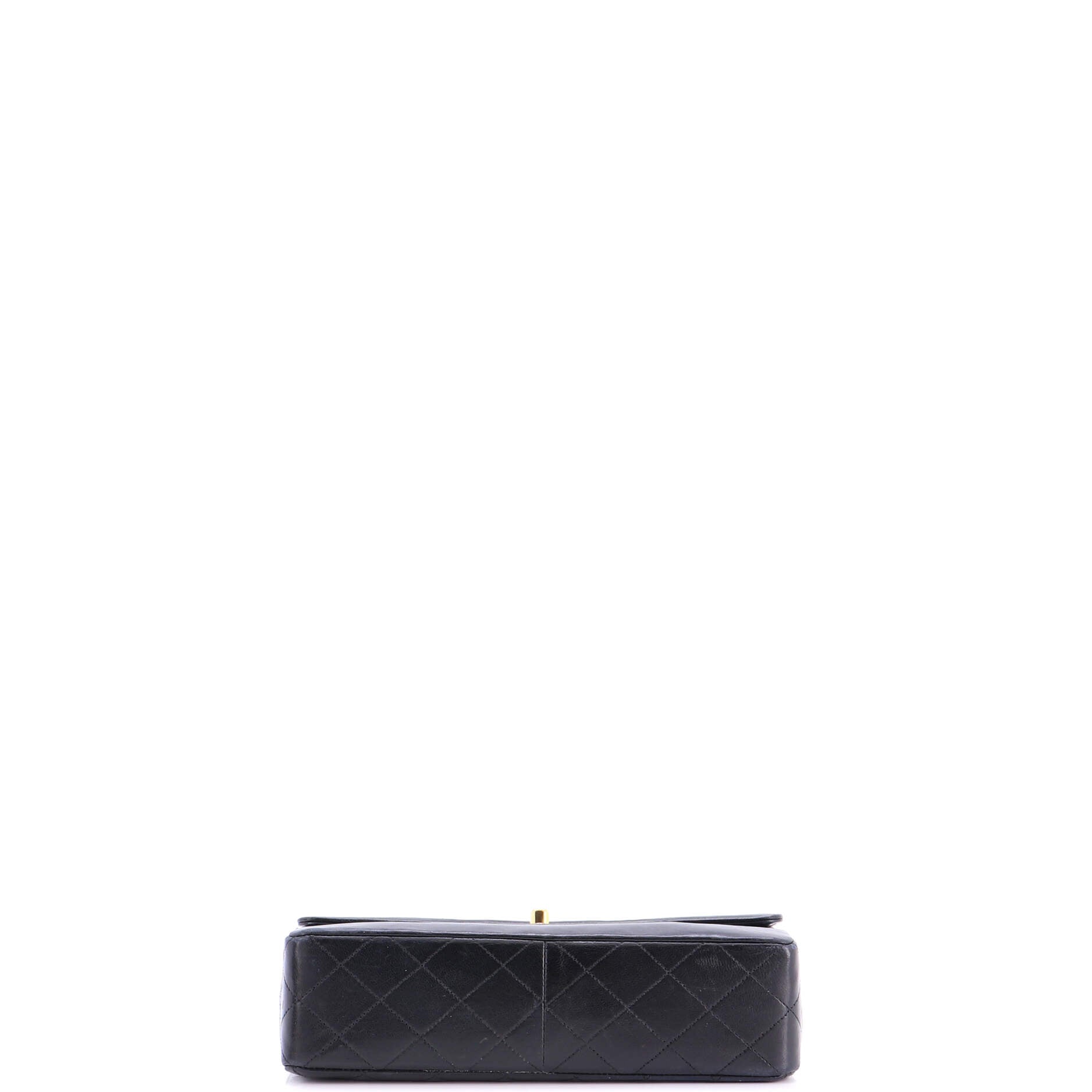 Vintage CC Chain Flap Bag Quilted Lambskin Medium