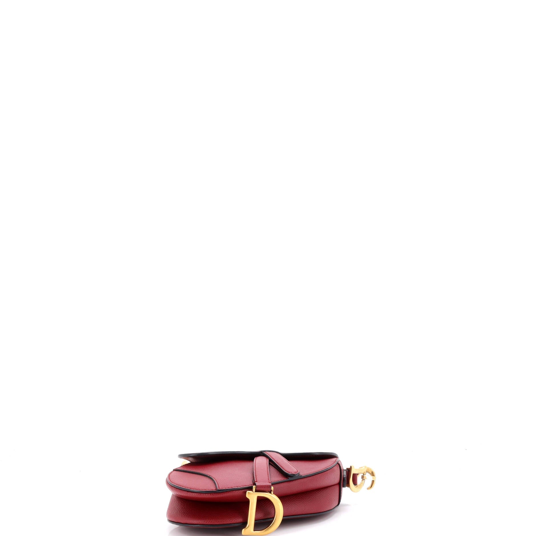 Saddle Handbag Leather Mini