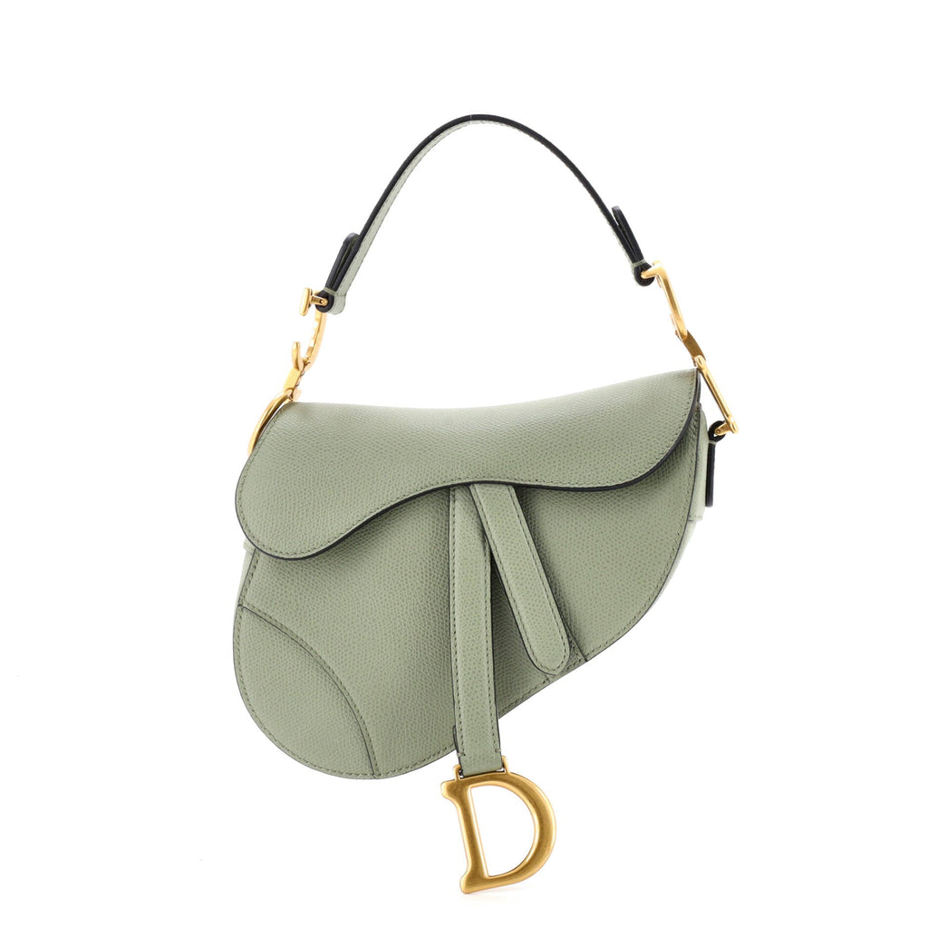 Saddle Handbag Leather Mini