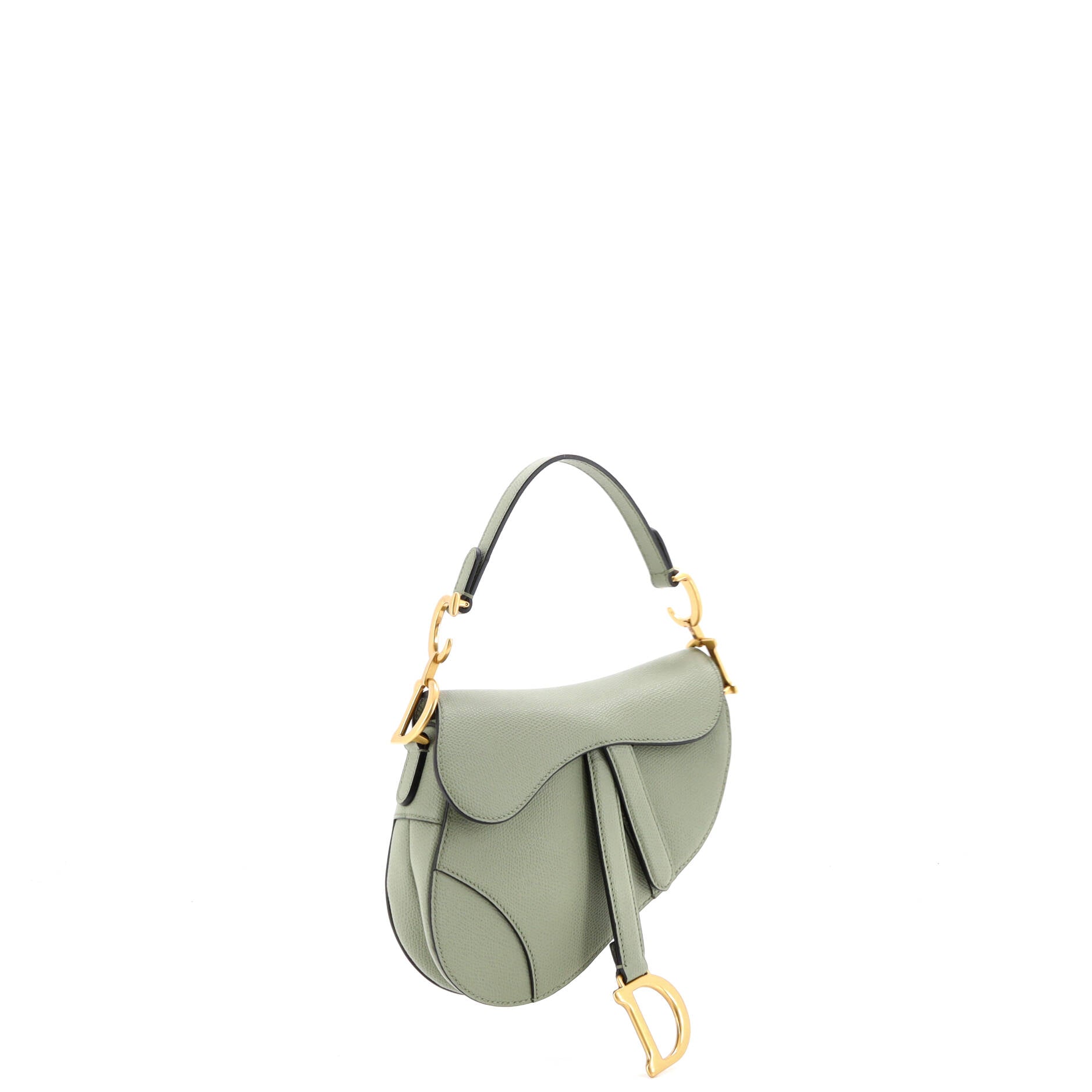 Saddle Handbag Leather Mini
