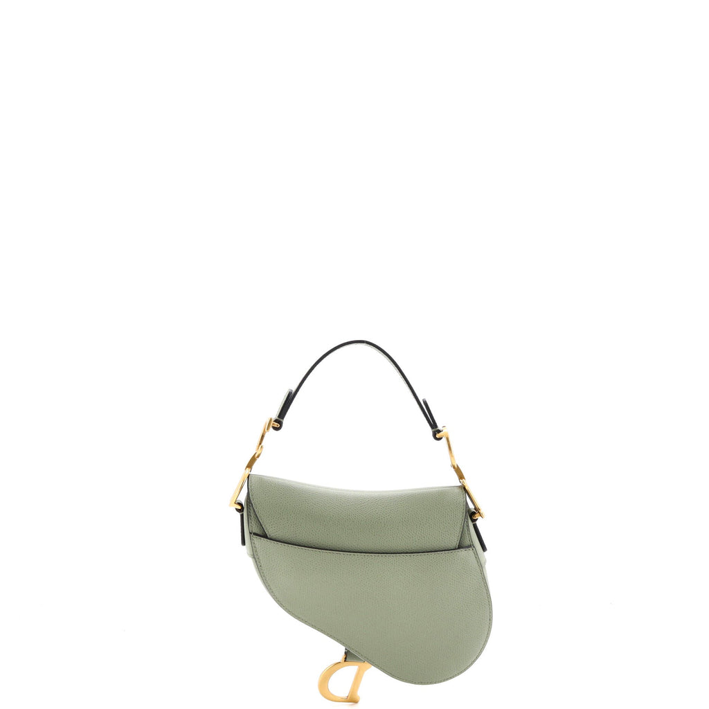 Saddle Handbag Leather Mini