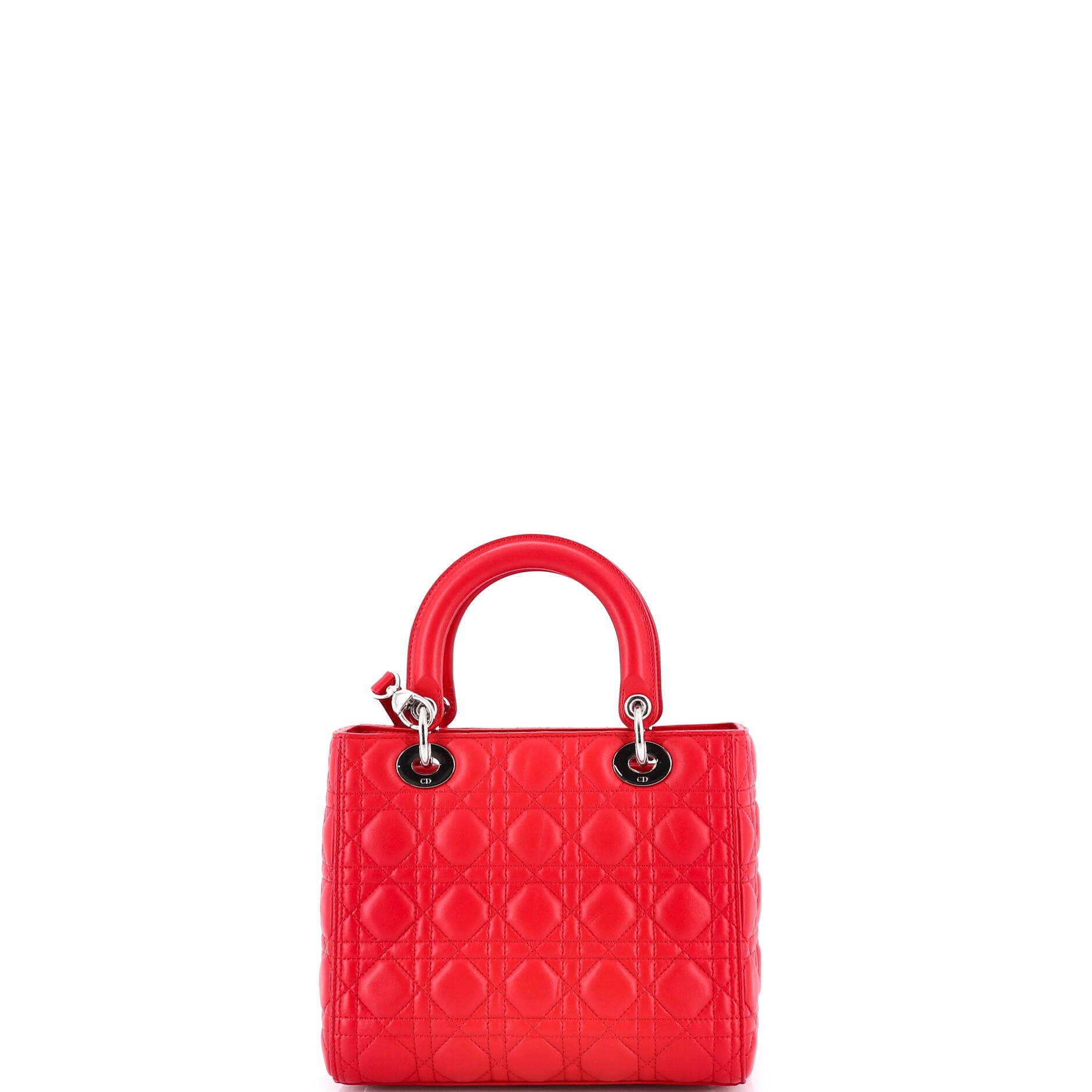 Lady Dior Bag Cannage Quilt Lambskin Medium