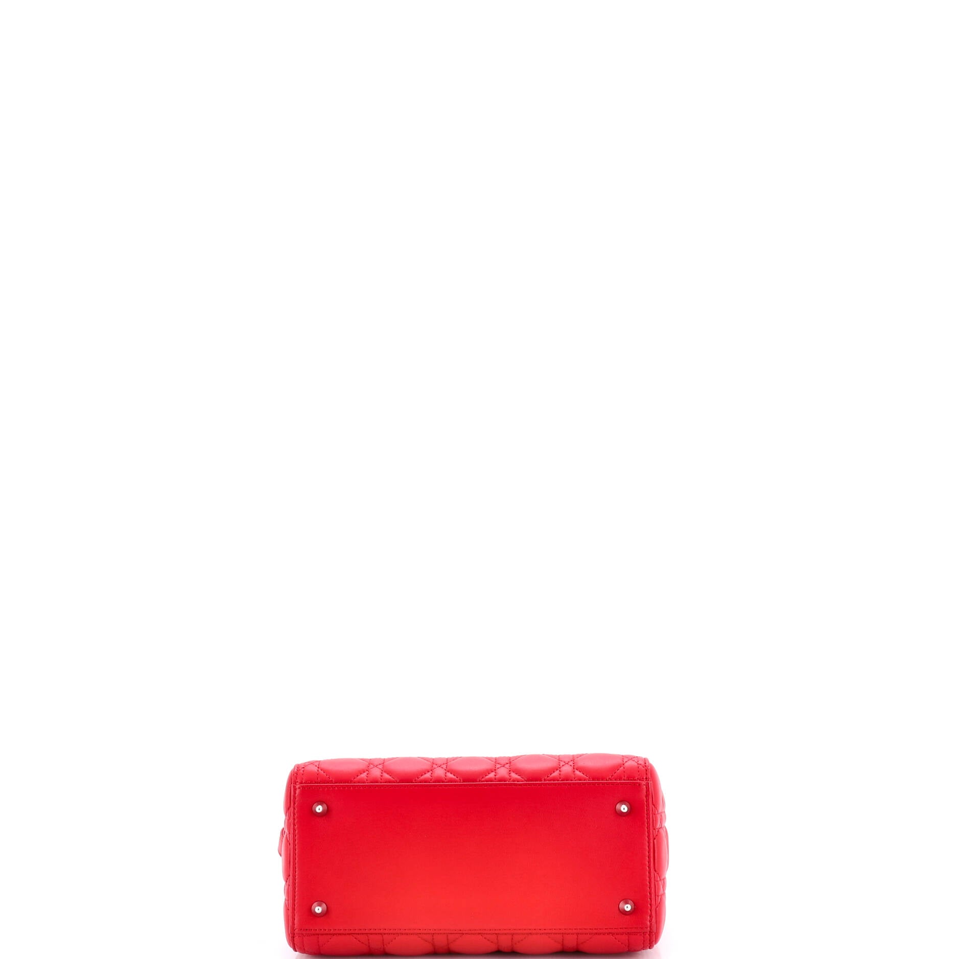 Lady Dior Bag Cannage Quilt Lambskin Medium