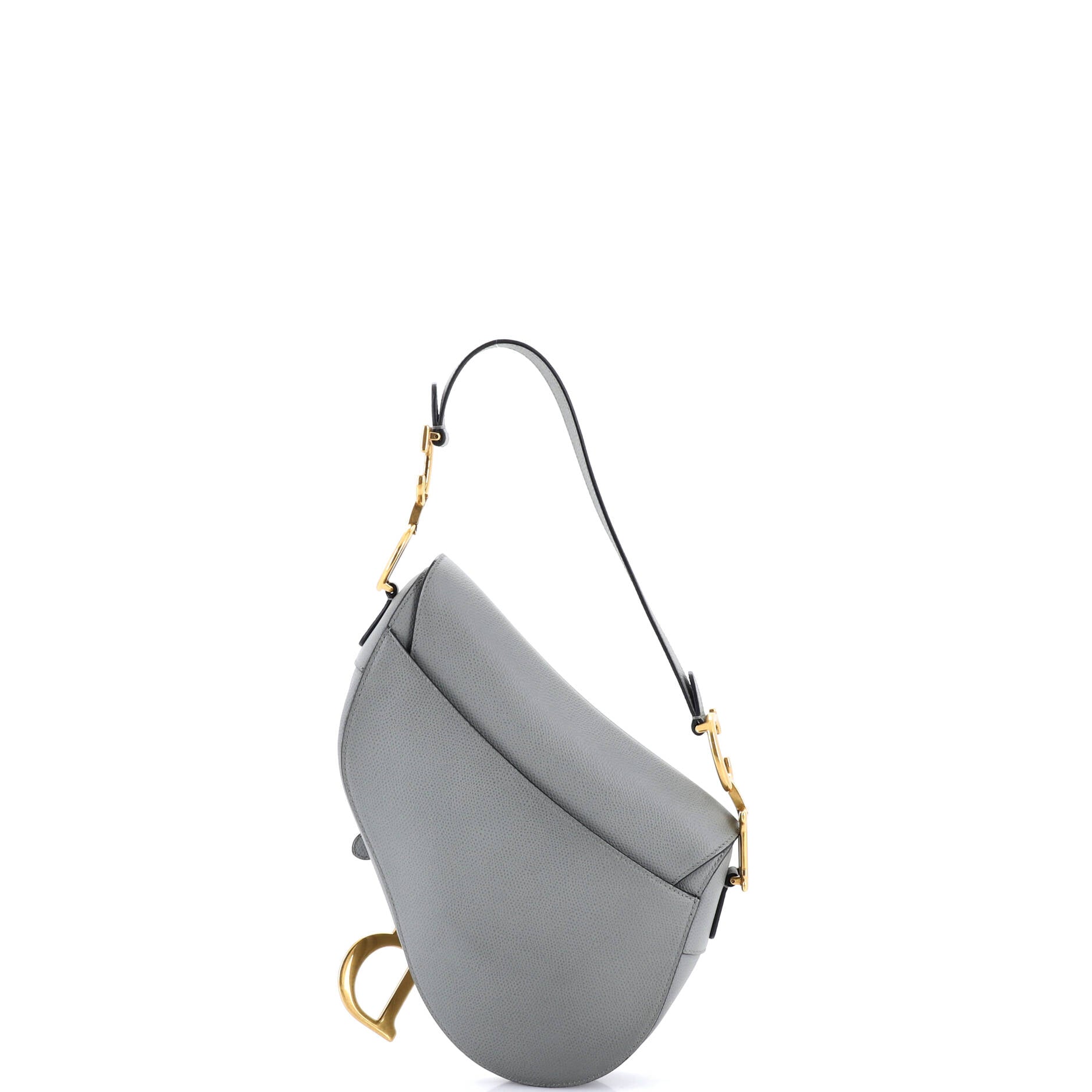 Saddle Handbag Leather Medium