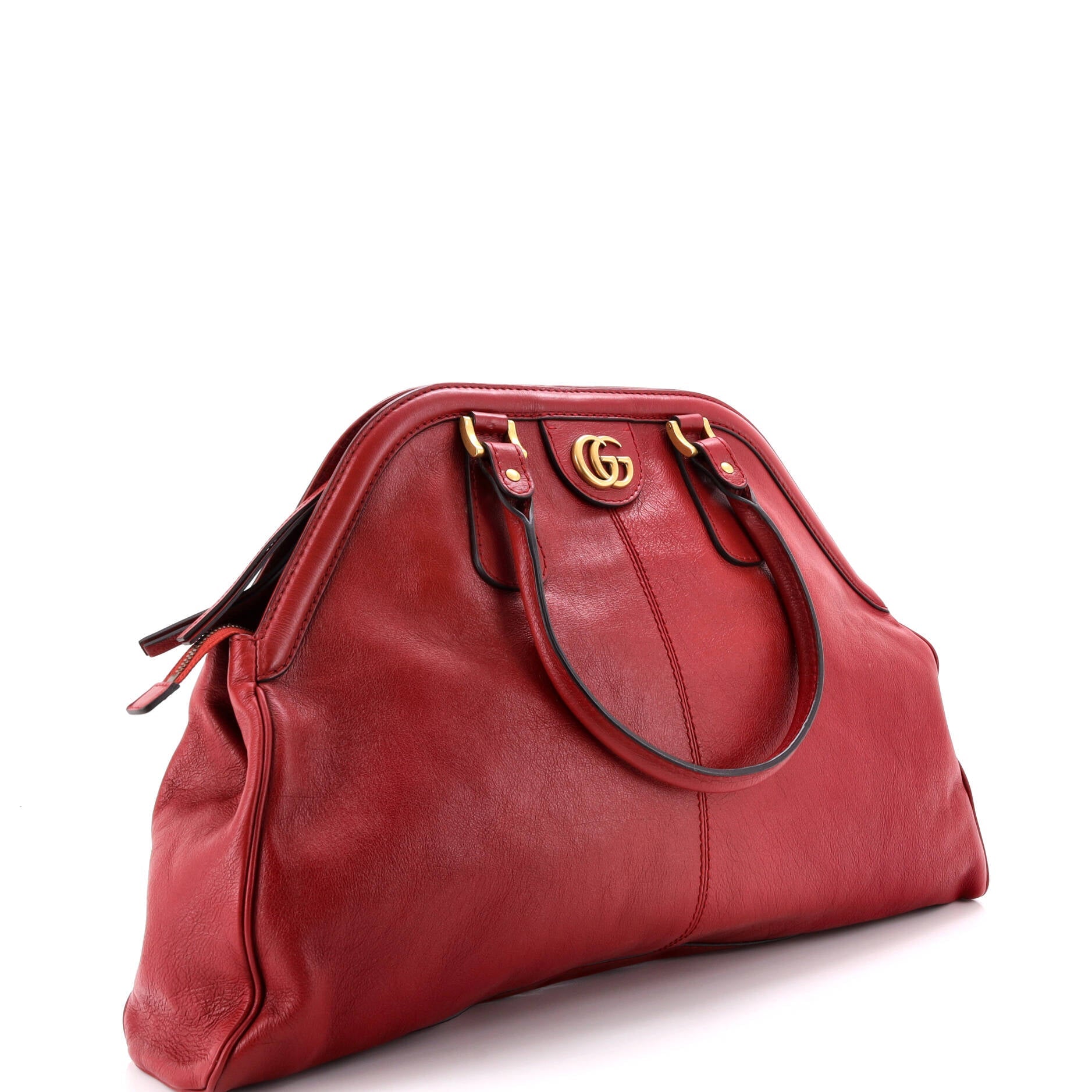 RE(BELLE) Top Handle Bag Leather Large