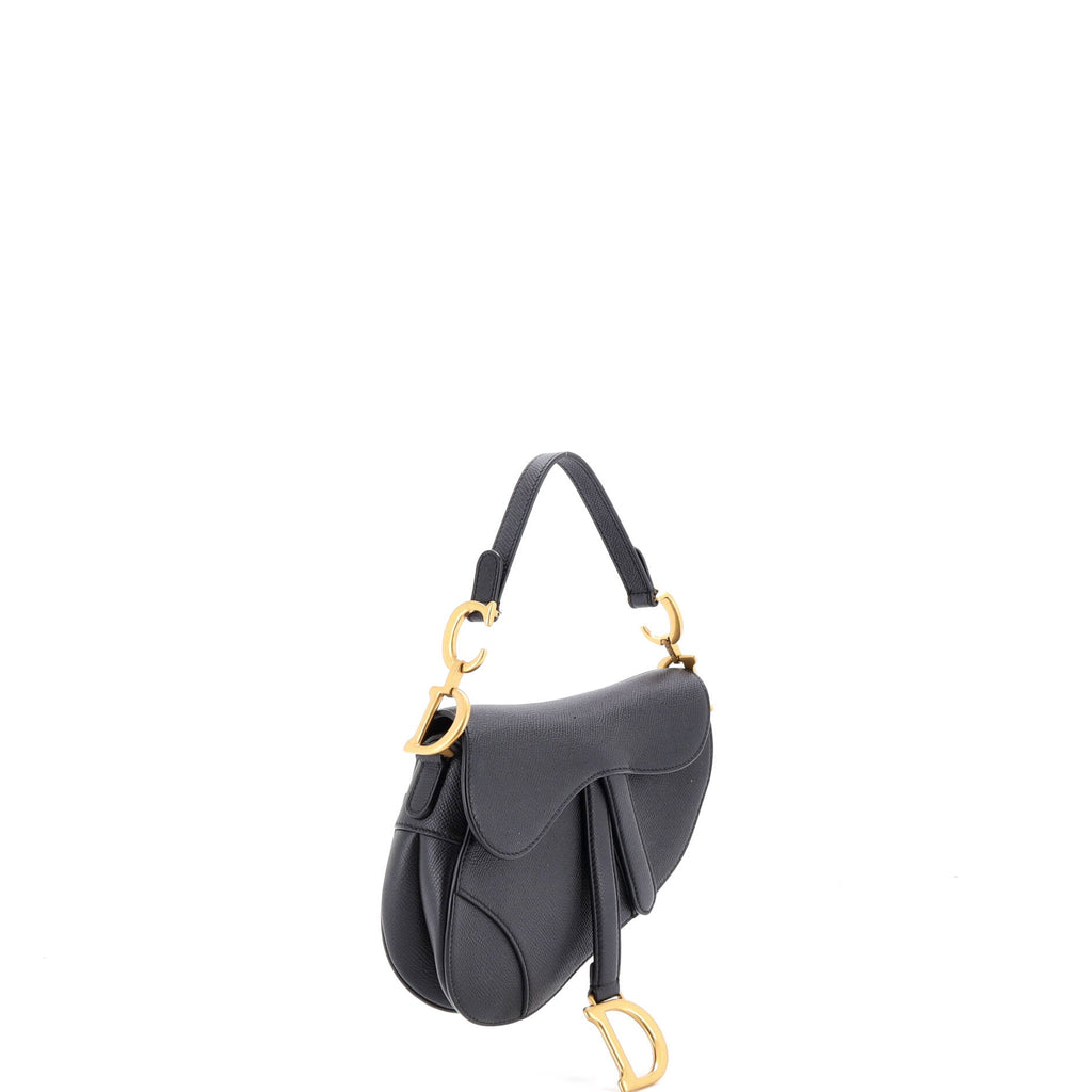 Saddle Handbag Leather Mini