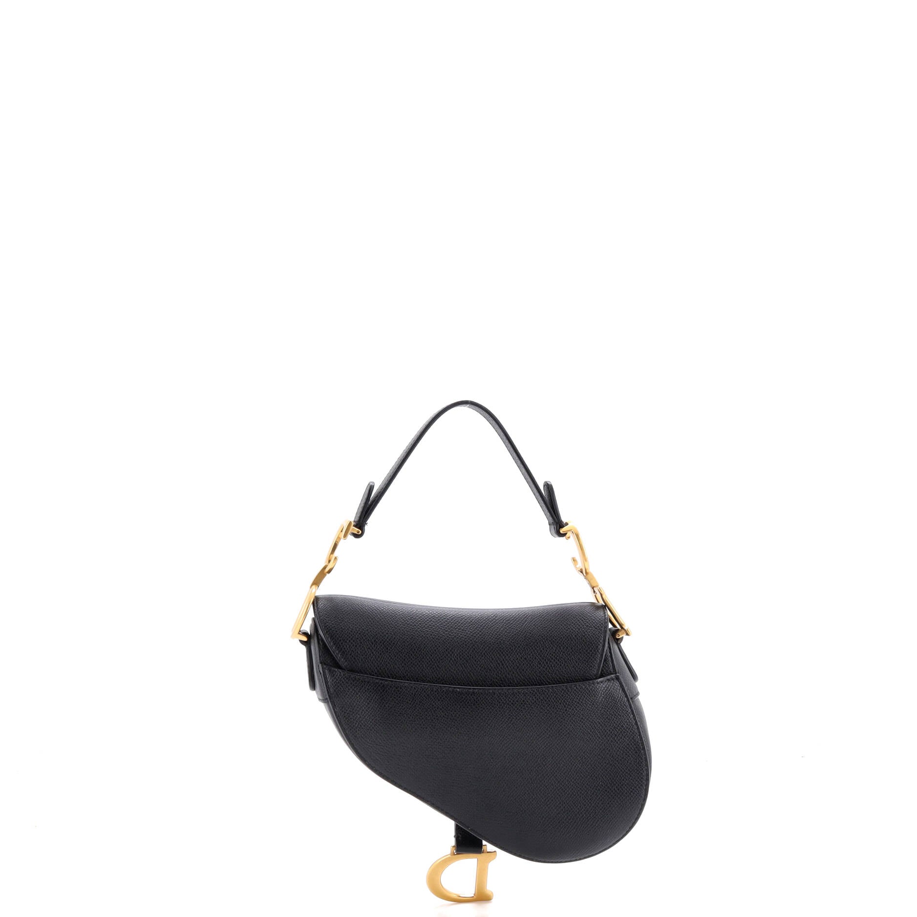 Saddle Handbag Leather Mini