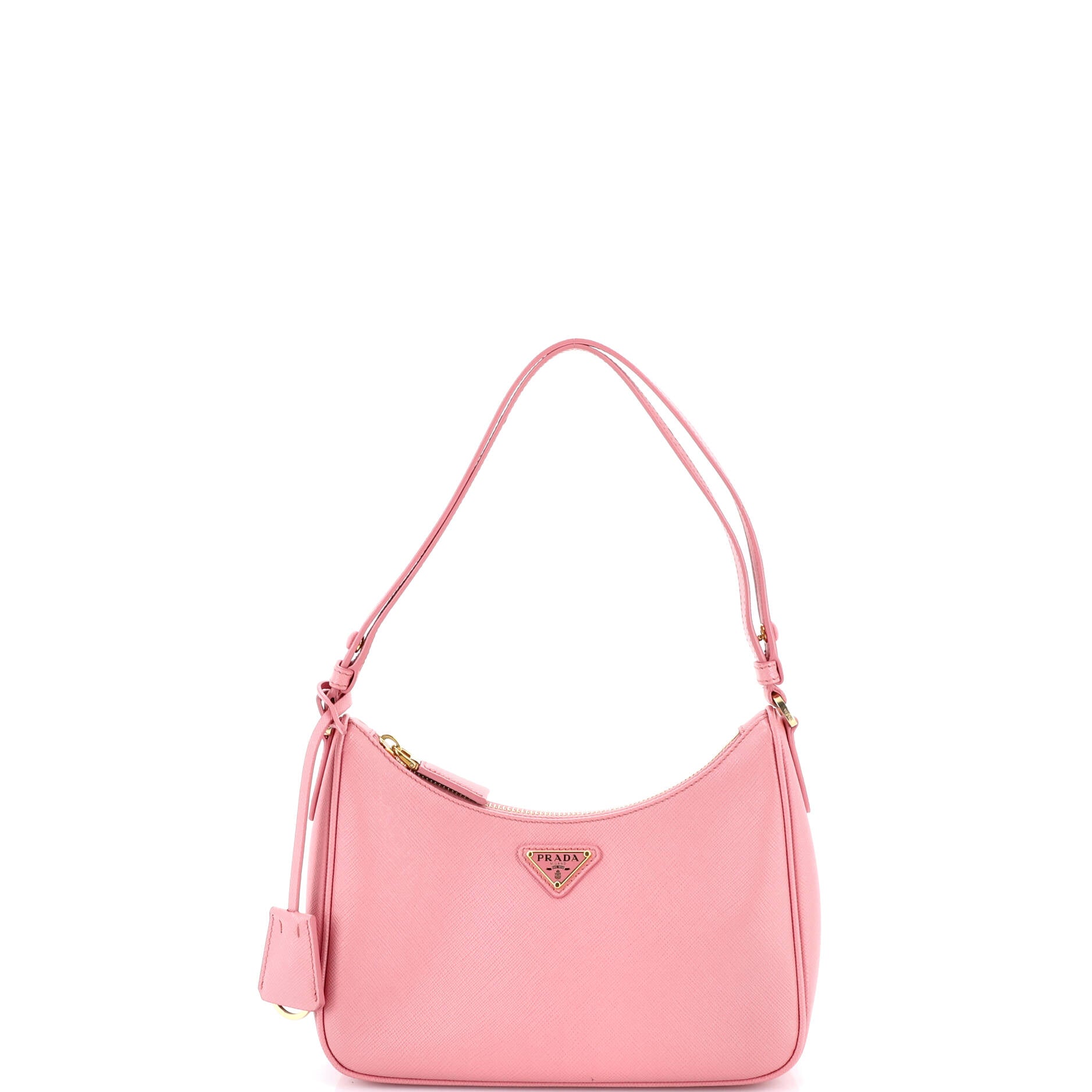 Re-Edition Hobo Saffiano Leather Mini