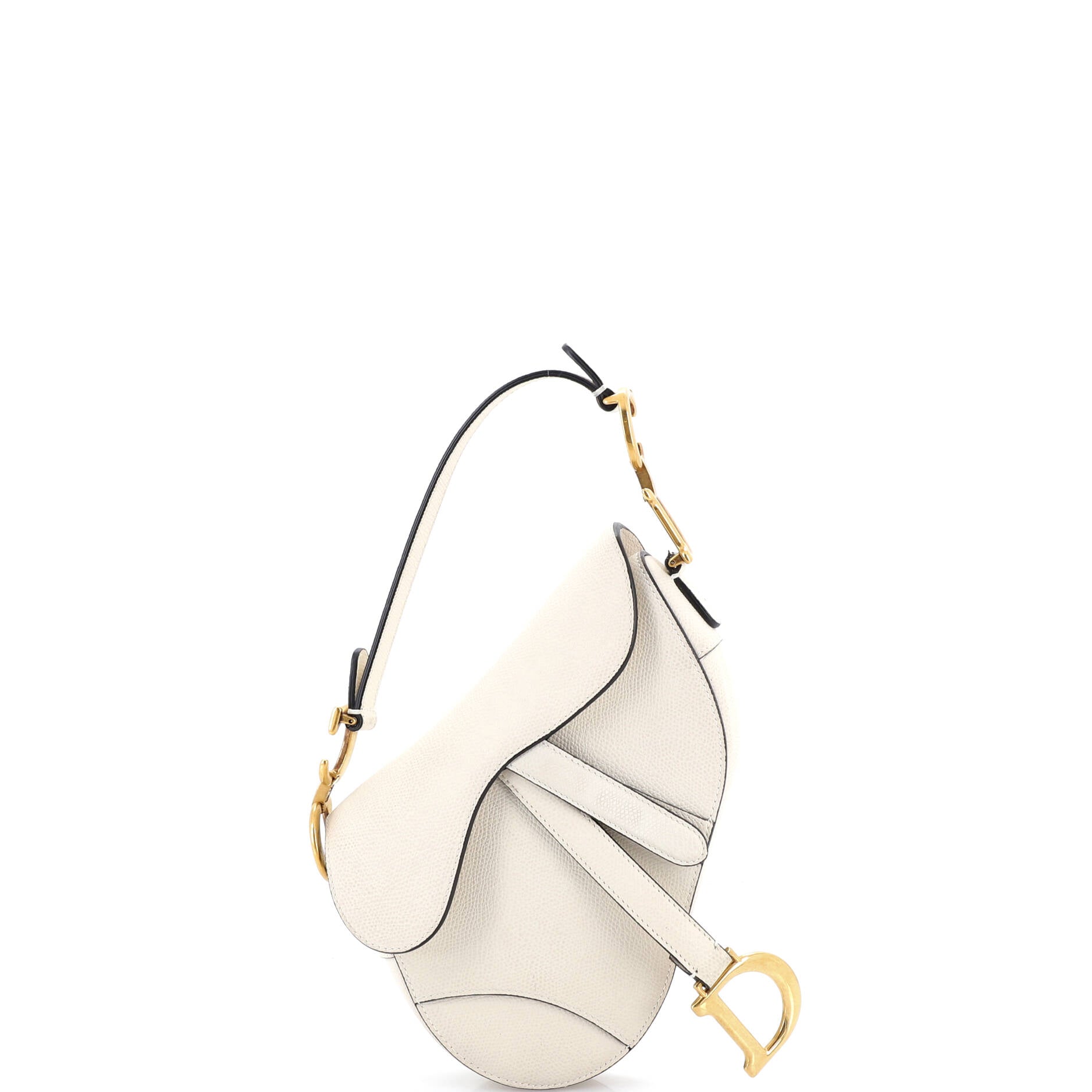 Saddle Handbag Leather Mini