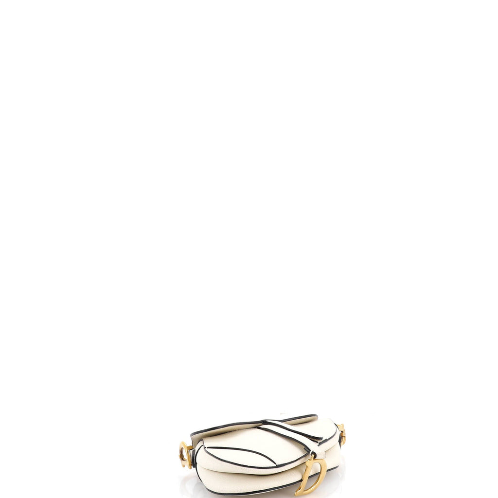 Saddle Handbag Leather Mini