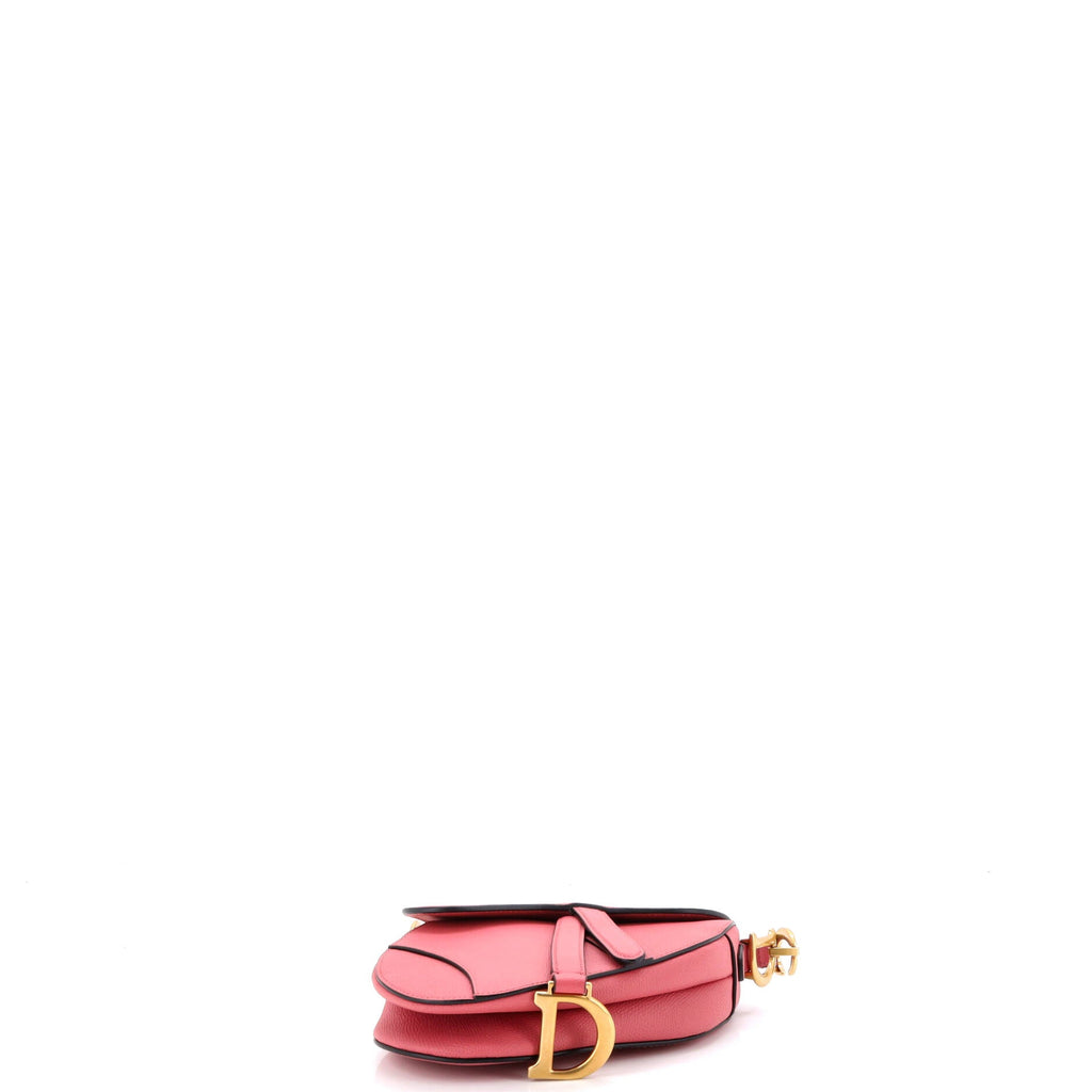Saddle Handbag Leather Mini