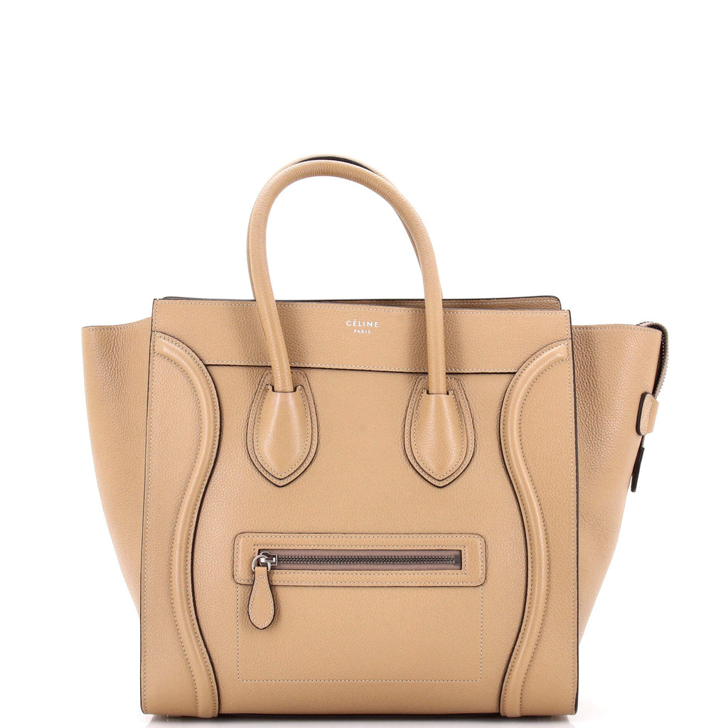 Luggage Bag Grainy Leather Mini