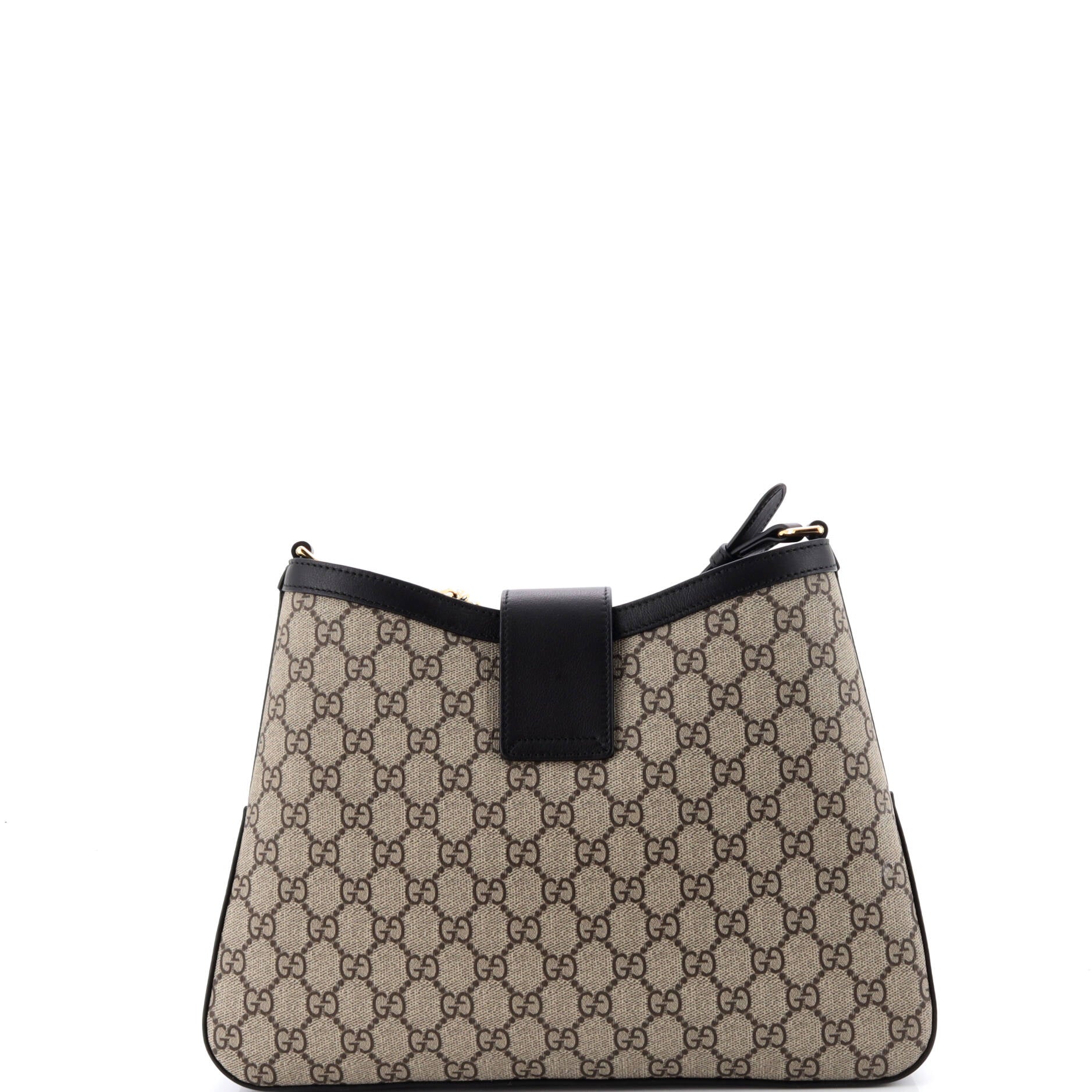 Padlock Chain Shoulder Bag GG Coated Canvas with Leather Medium