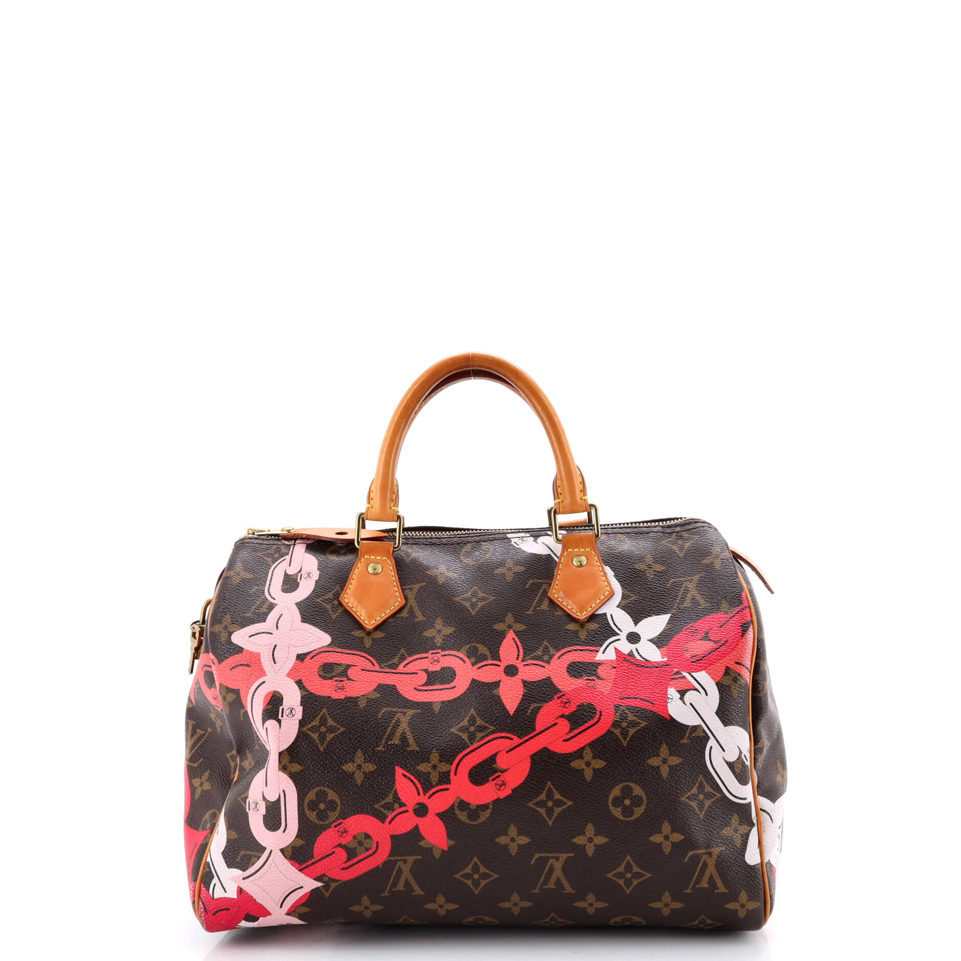 Speedy Handbag Limited Edition Bay Monogram Canvas 30