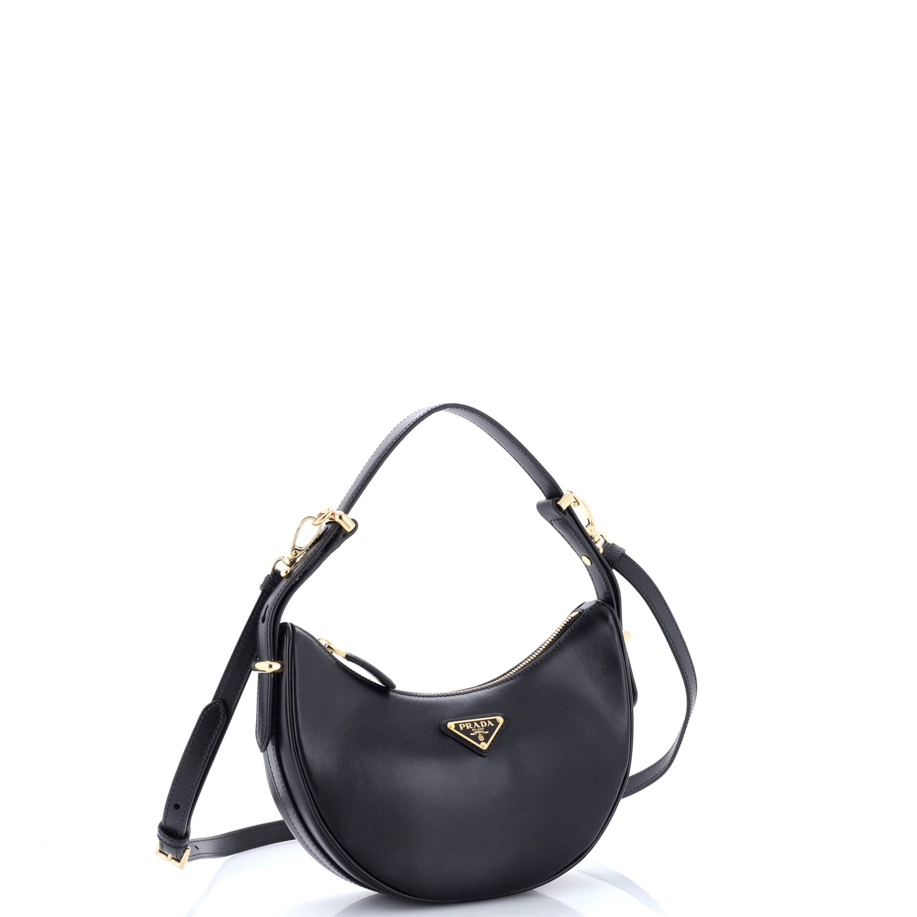 Arque Half Moon Hobo Leather Small
