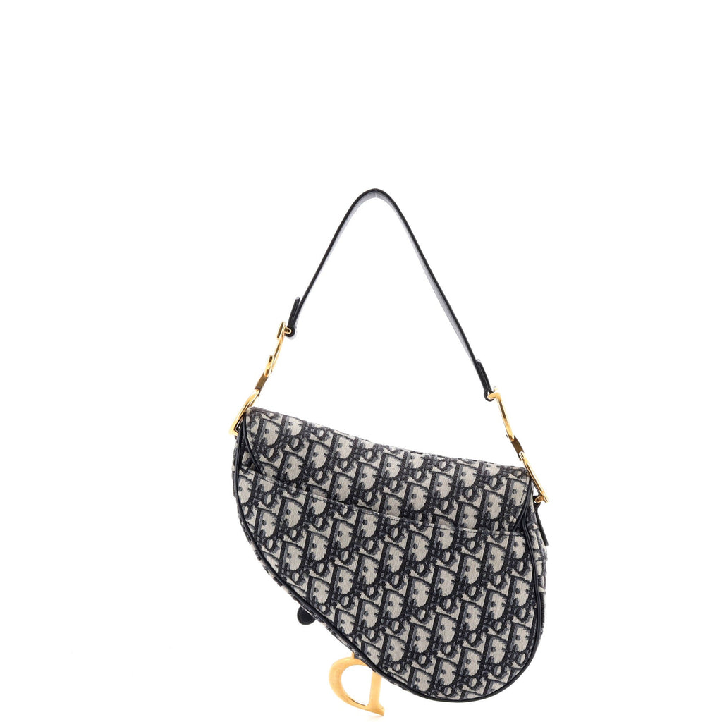 Saddle Handbag Oblique Canvas Medium