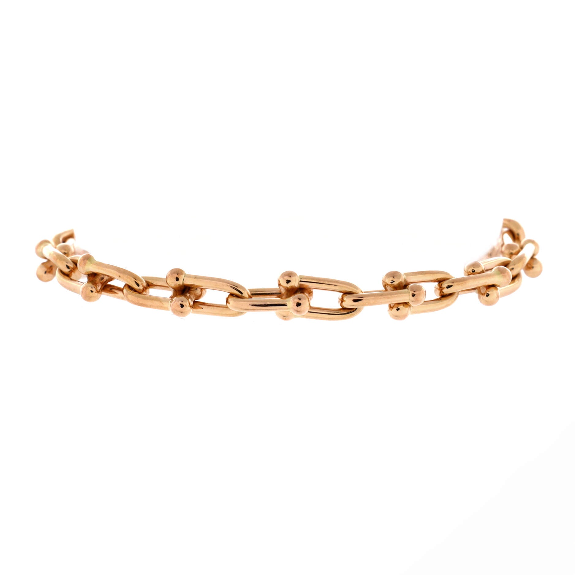 HardWear Link Bracelet 18K Rose Gold Small