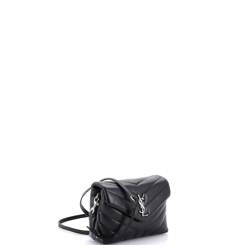 Loulou Shoulder Bag Matelasse Chevron Leather Toy