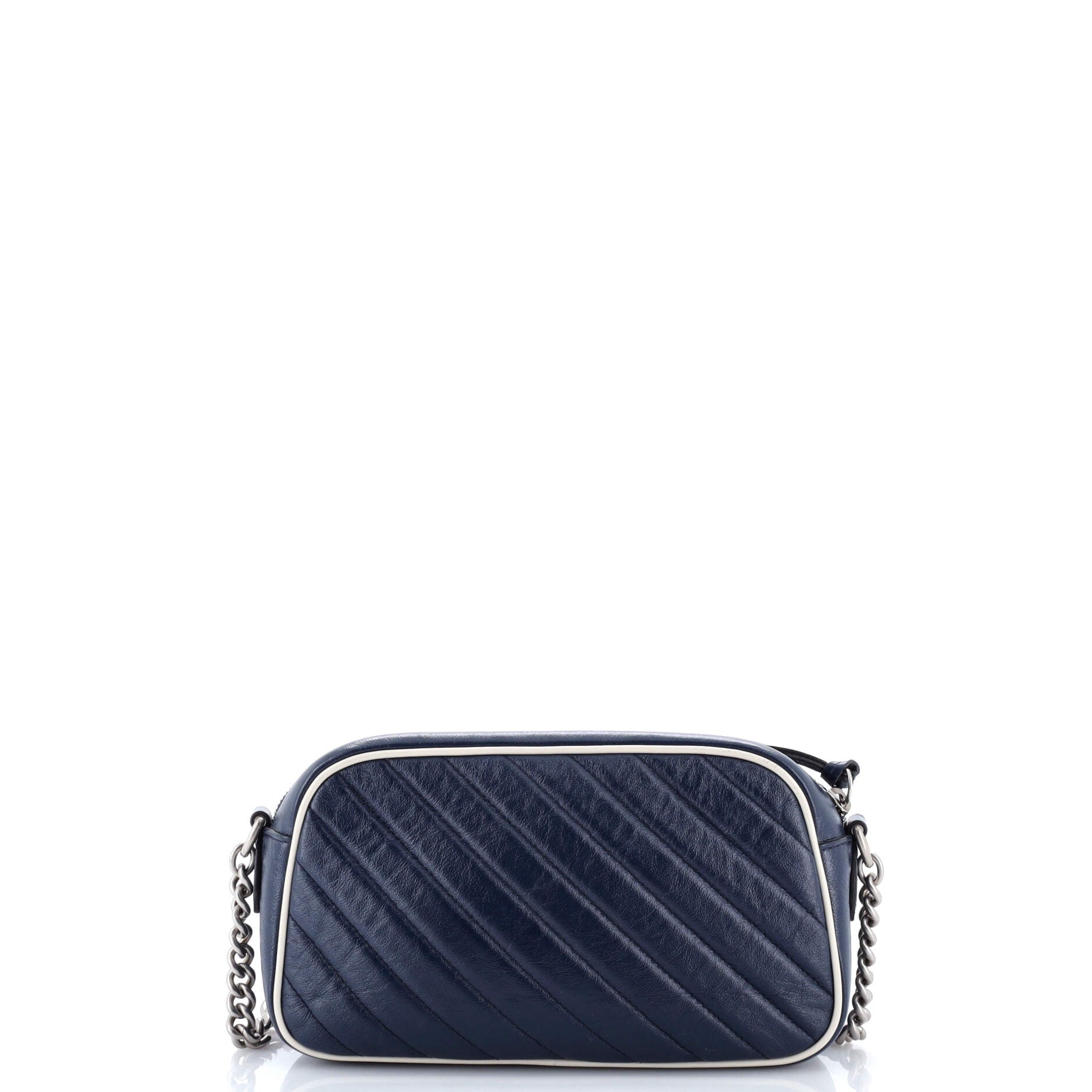 GG Marmont Shoulder Bag Diagonal Quilted Leather Small