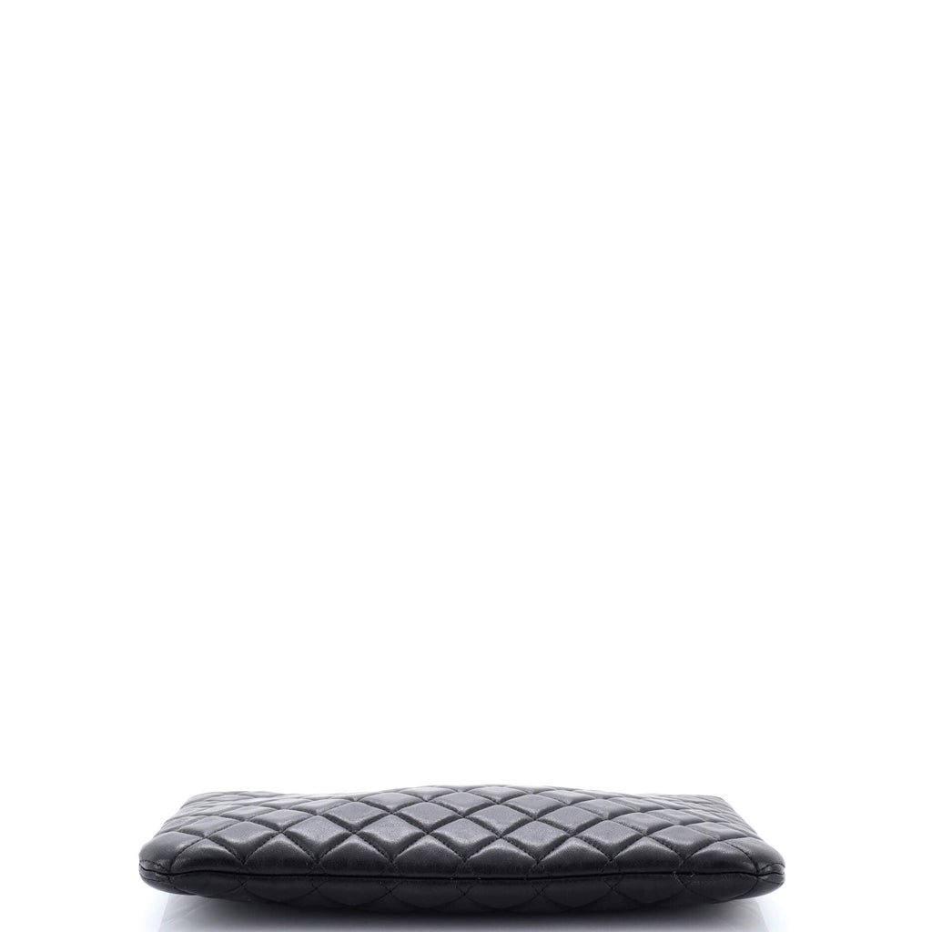 Boy O Case Clutch Quilted Lambskin Medium