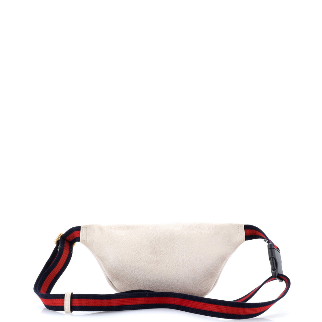 Logo Belt Bag Printed Leather Small