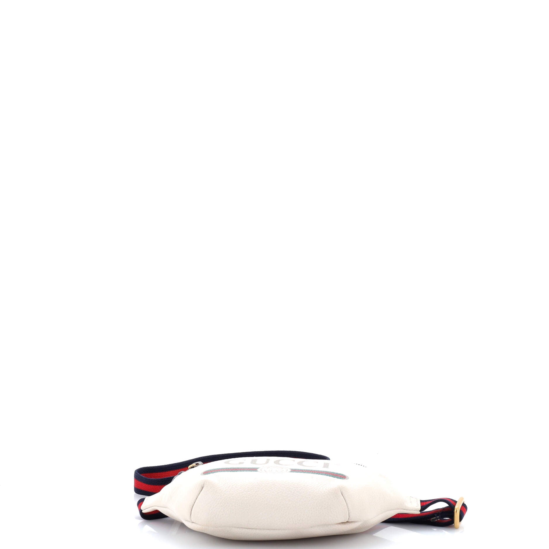 Logo Belt Bag Printed Leather Small