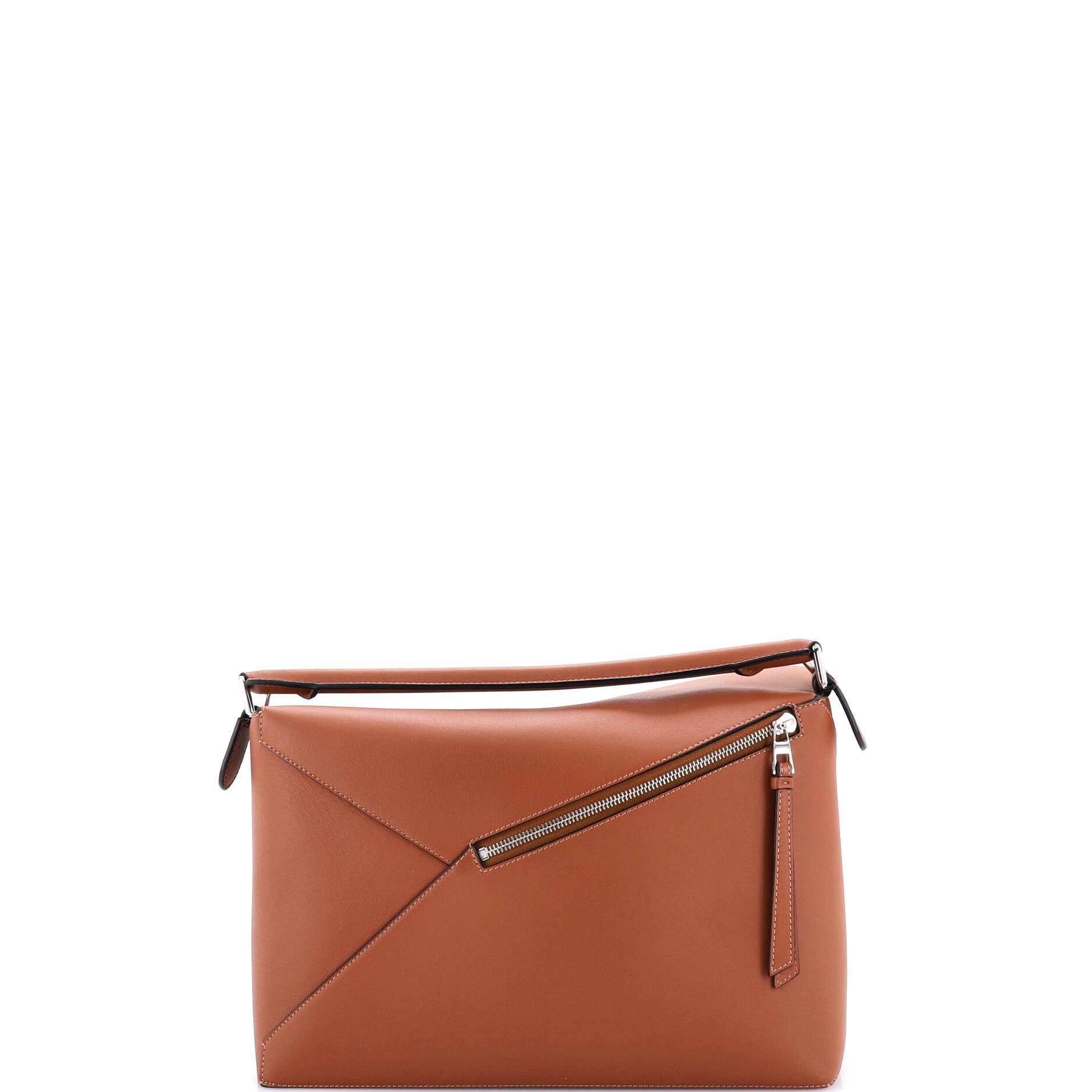 Puzzle Edge Bag Leather Large