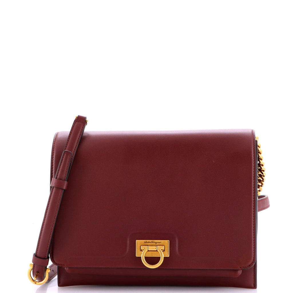 Trifolio Flap Bag Leather Medium