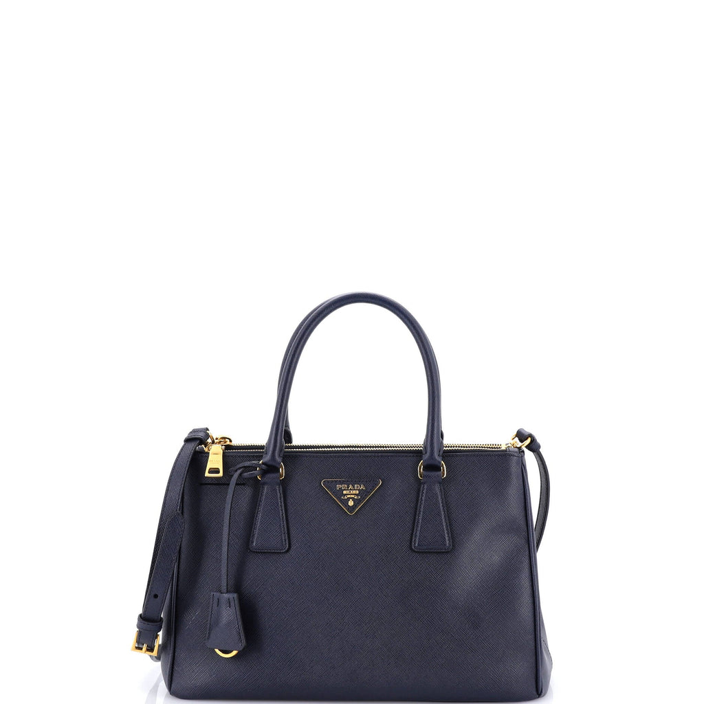 Galleria Double Zip Tote Saffiano Leather Small