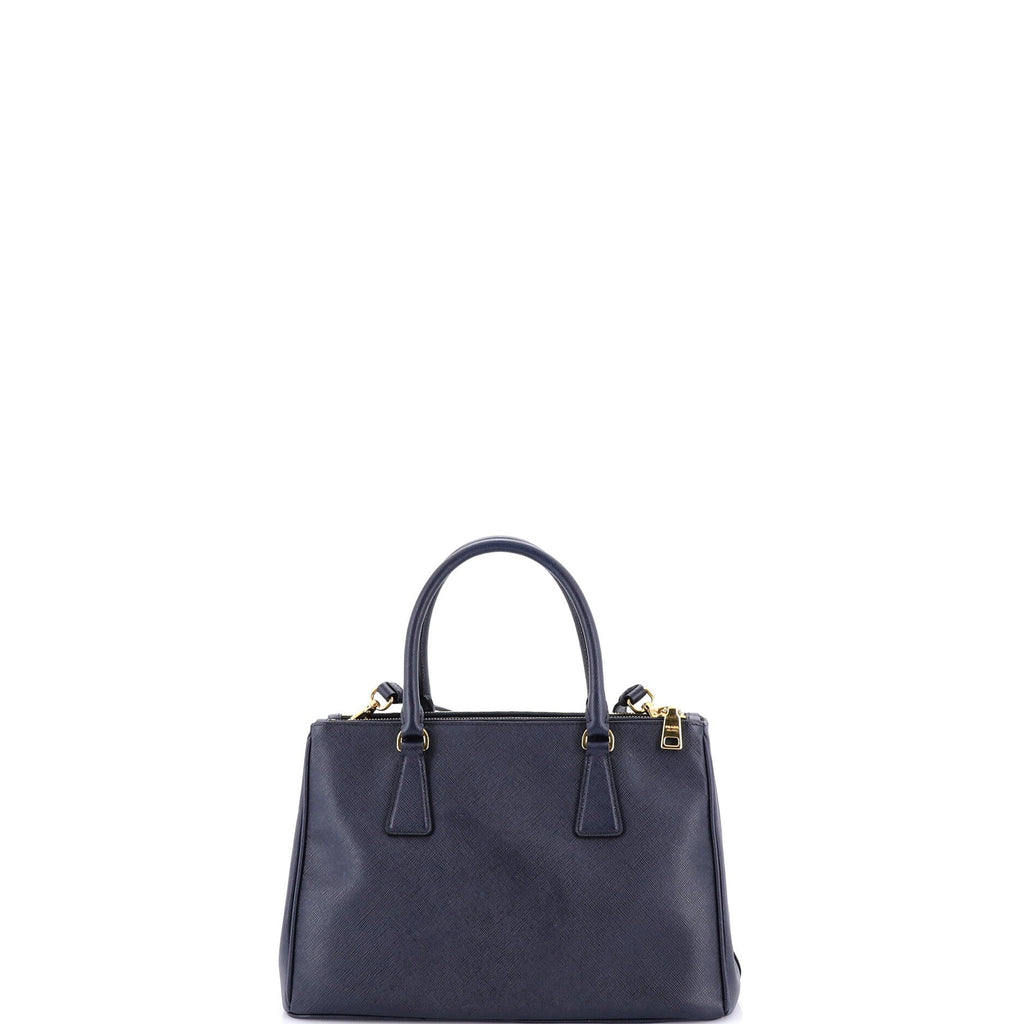 Galleria Double Zip Tote Saffiano Leather Small
