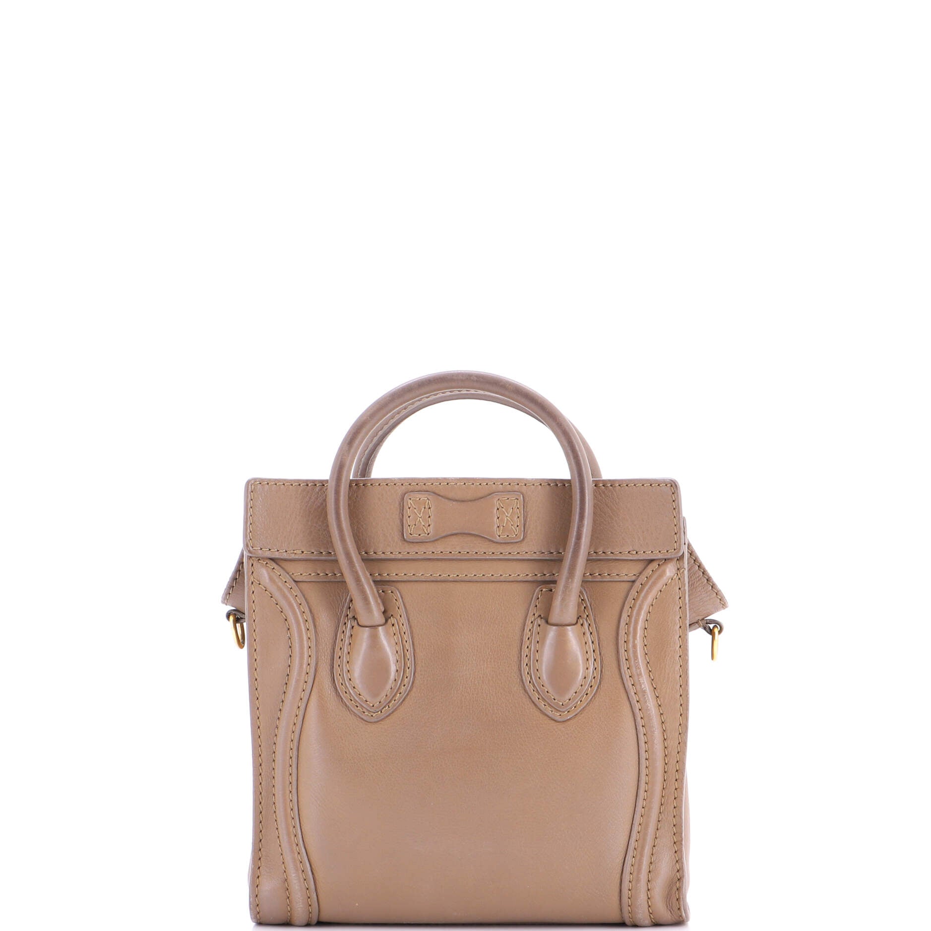 Luggage Bag Smooth Leather Nano