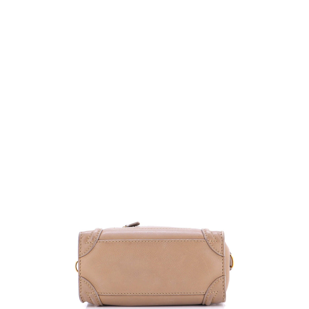 Luggage Bag Smooth Leather Nano