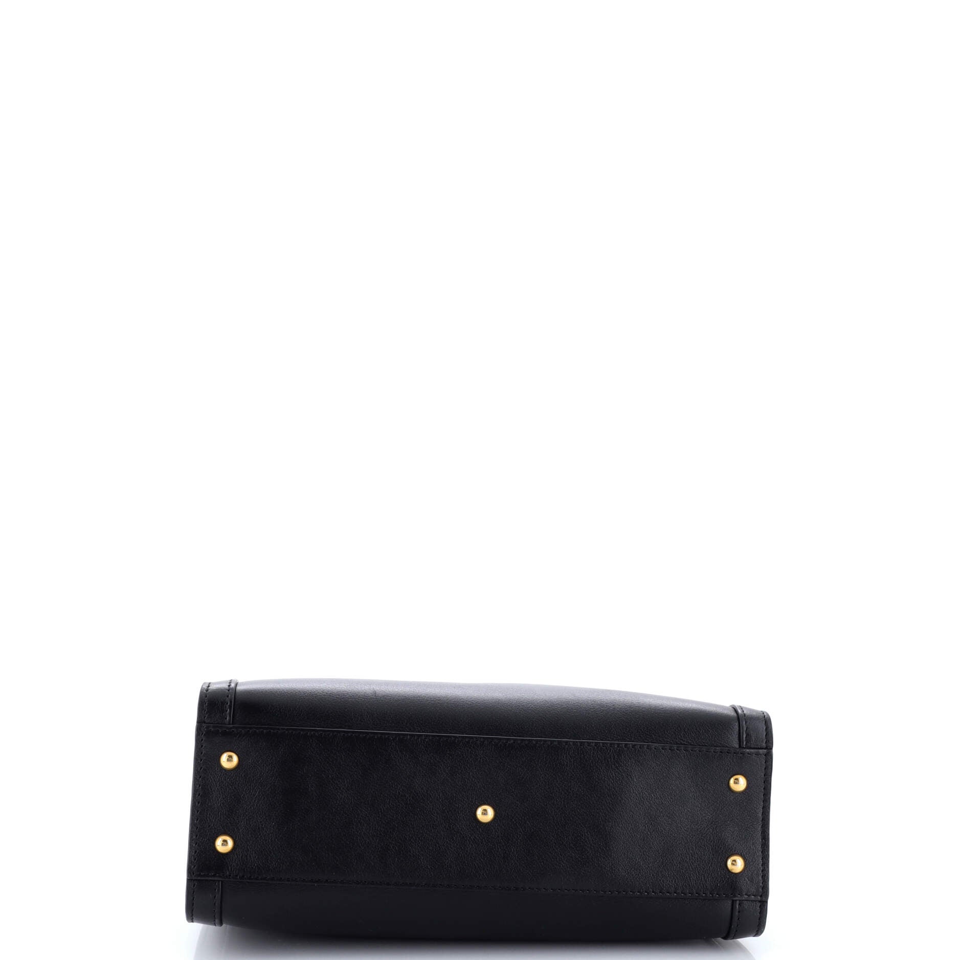 Diana NM Bamboo Handle Tote Leather Small