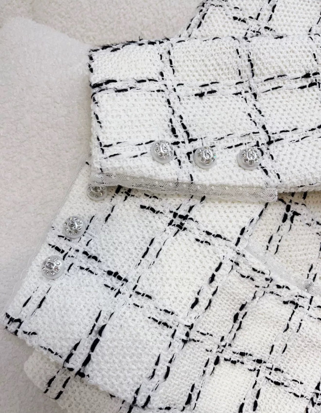Chanel 23S White & Black jacket
