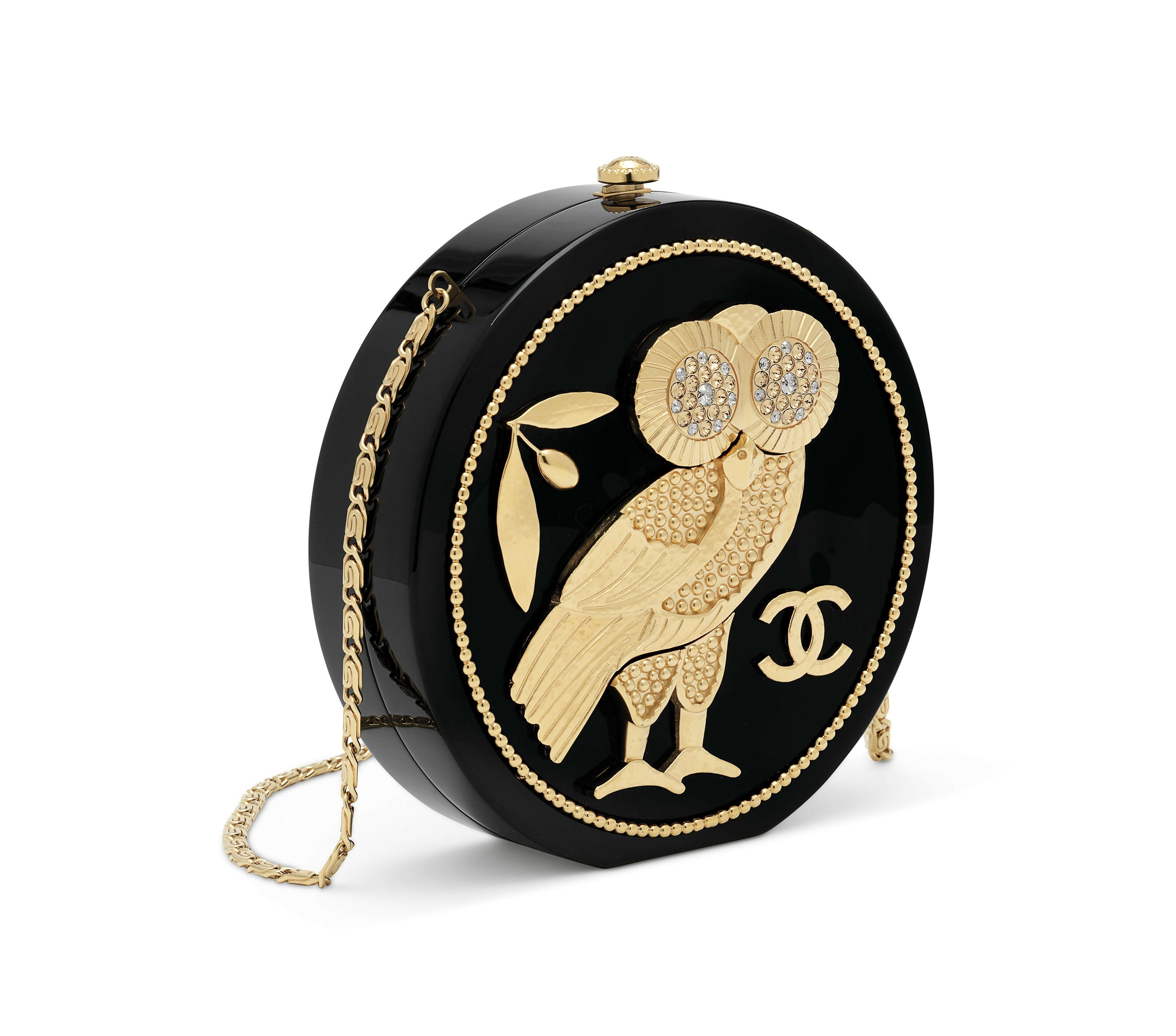 Chanel Cruise 2018 Runway Owl Evening Bag