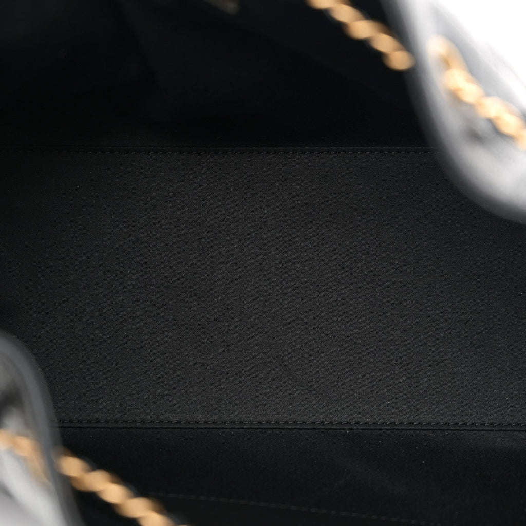 Caviar Quilted Small Chanel 25 Handbag Black