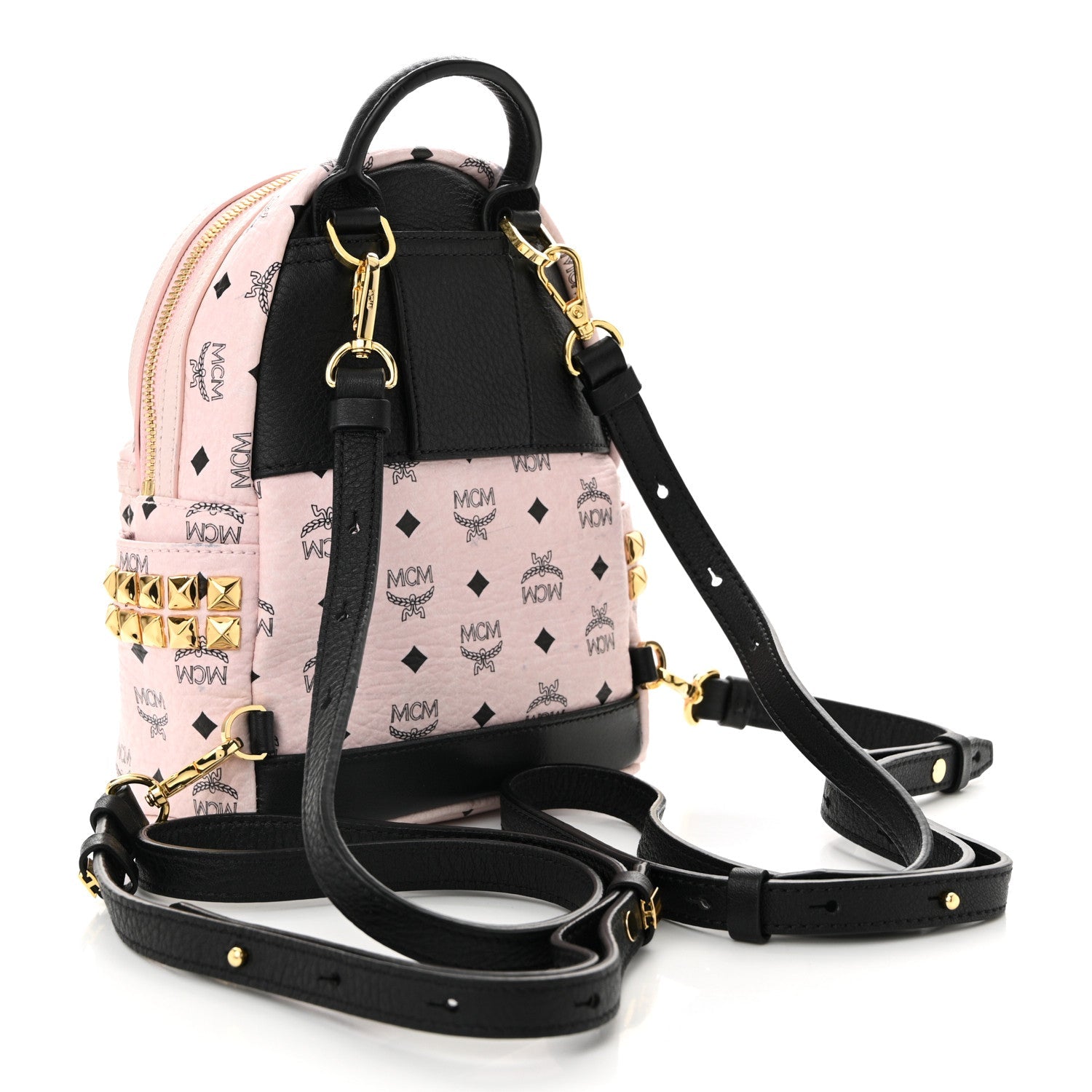 Visetos Side Stud X-Mini Stark Backpack Soft Pink