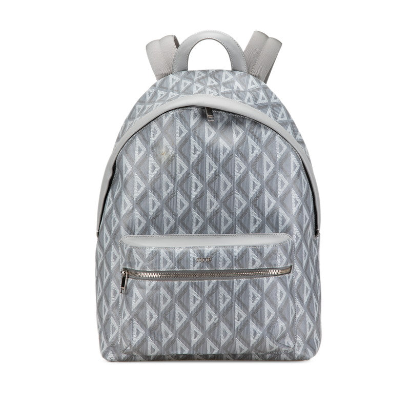 Dior Hit The Road CD Diamond PVC Leather Backpack