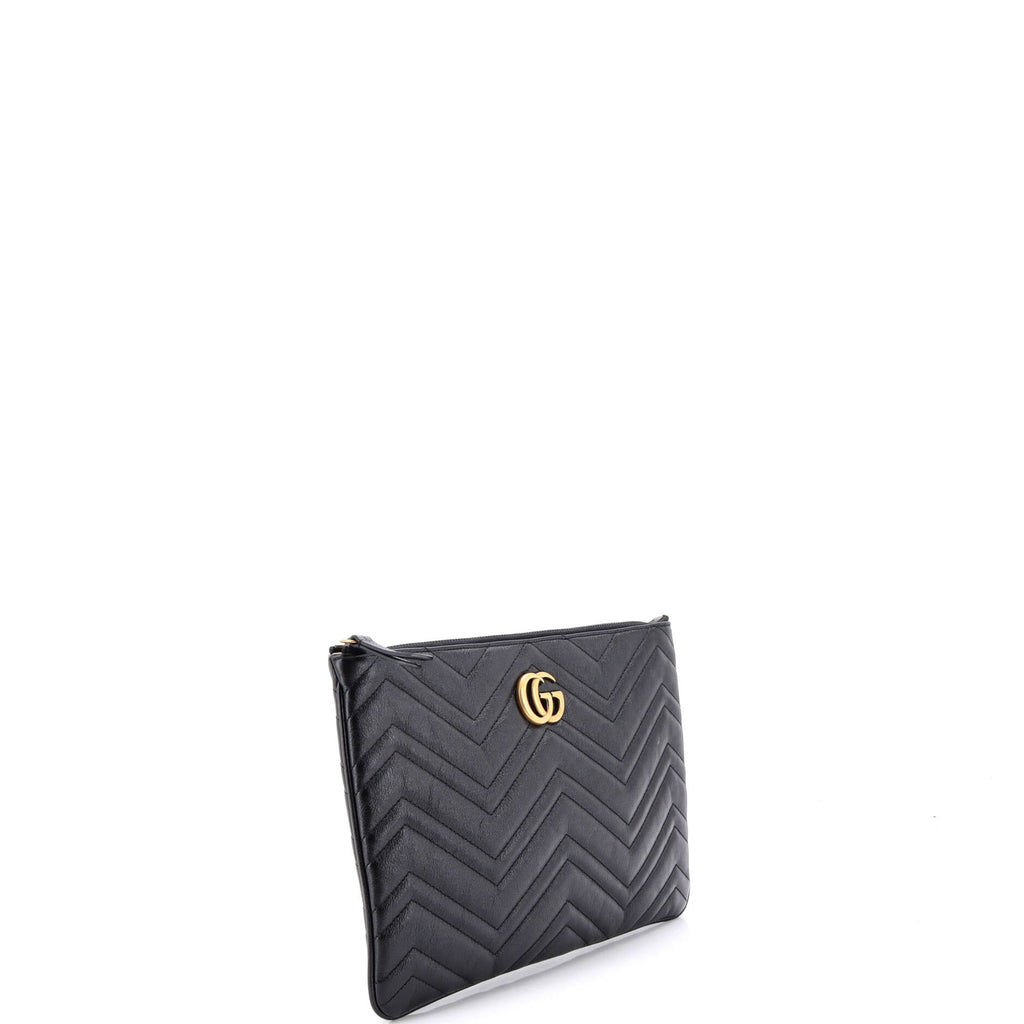 GG Marmont Clutch Matelasse Leather