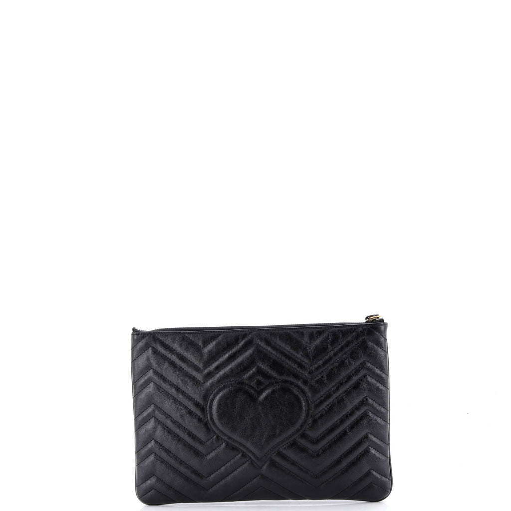 GG Marmont Clutch Matelasse Leather