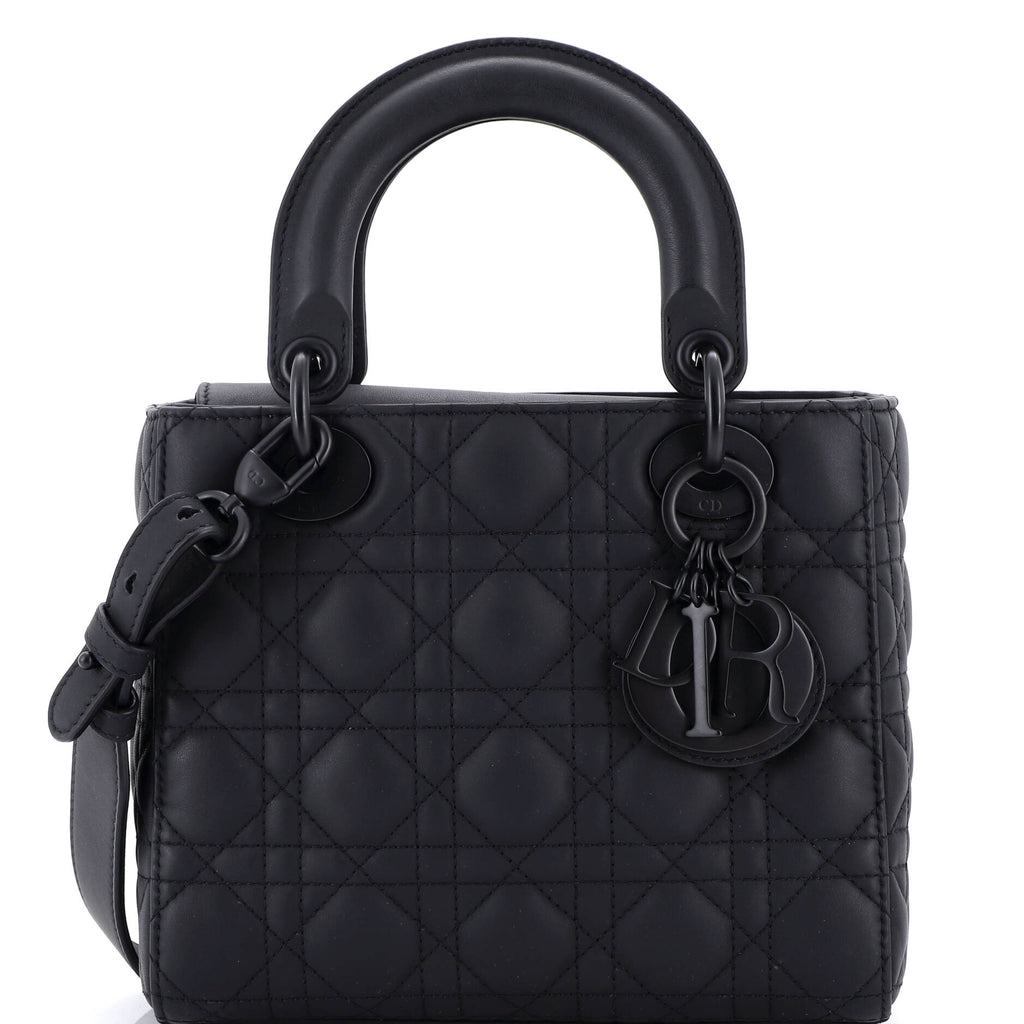 Lady Dior Bag Cannage Quilt Lambskin Medium