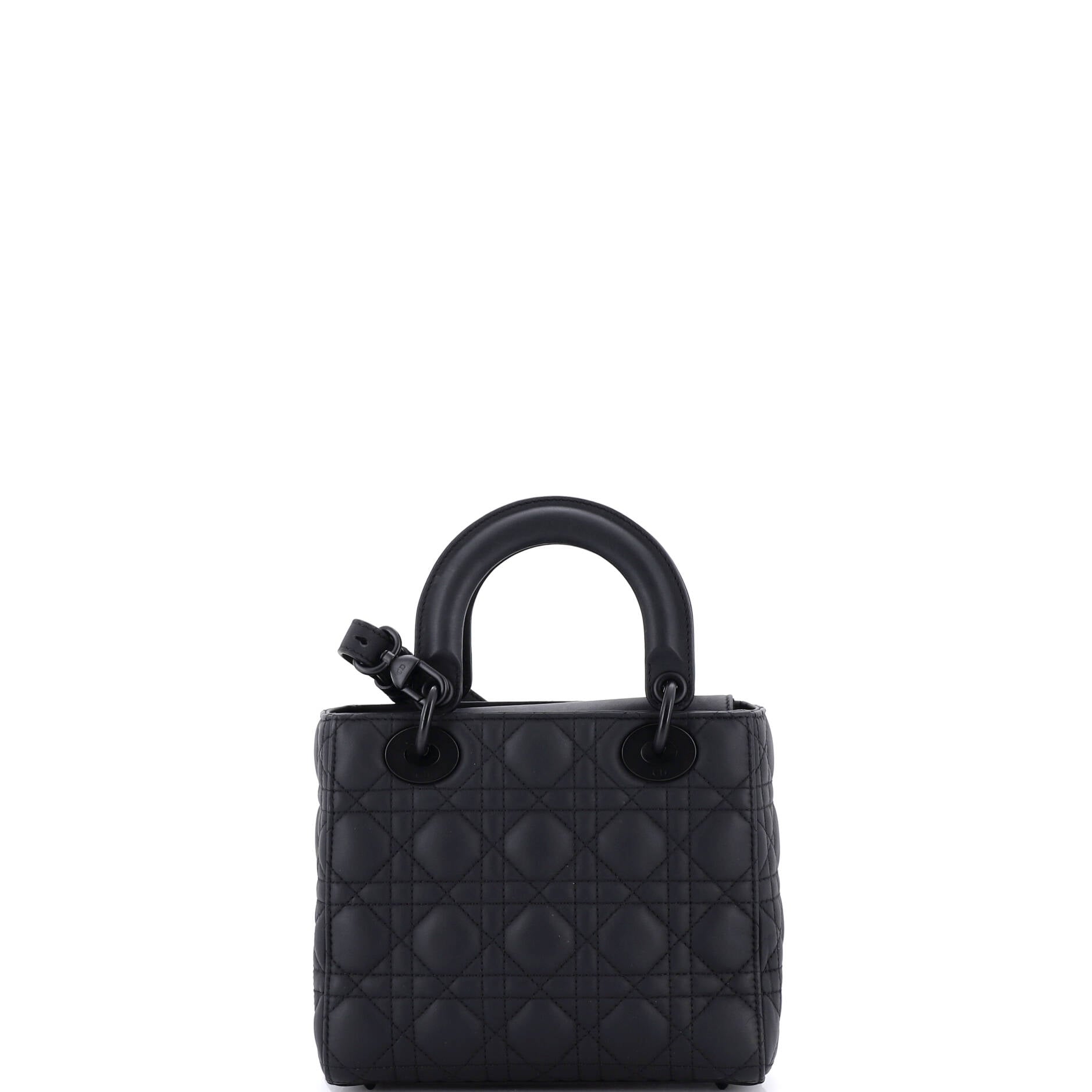Lady Dior Bag Cannage Quilt Lambskin Medium