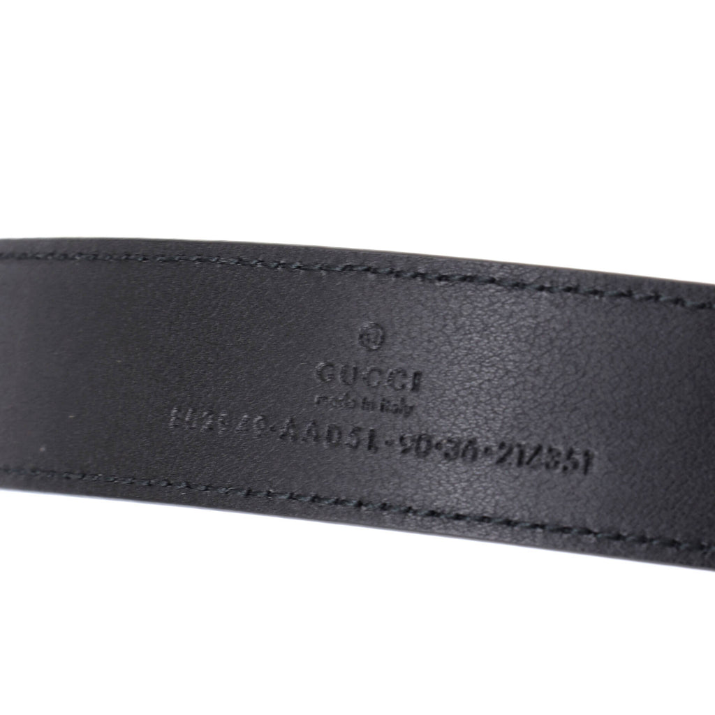 GG Marmont Belt GG Embossed Leather Thin