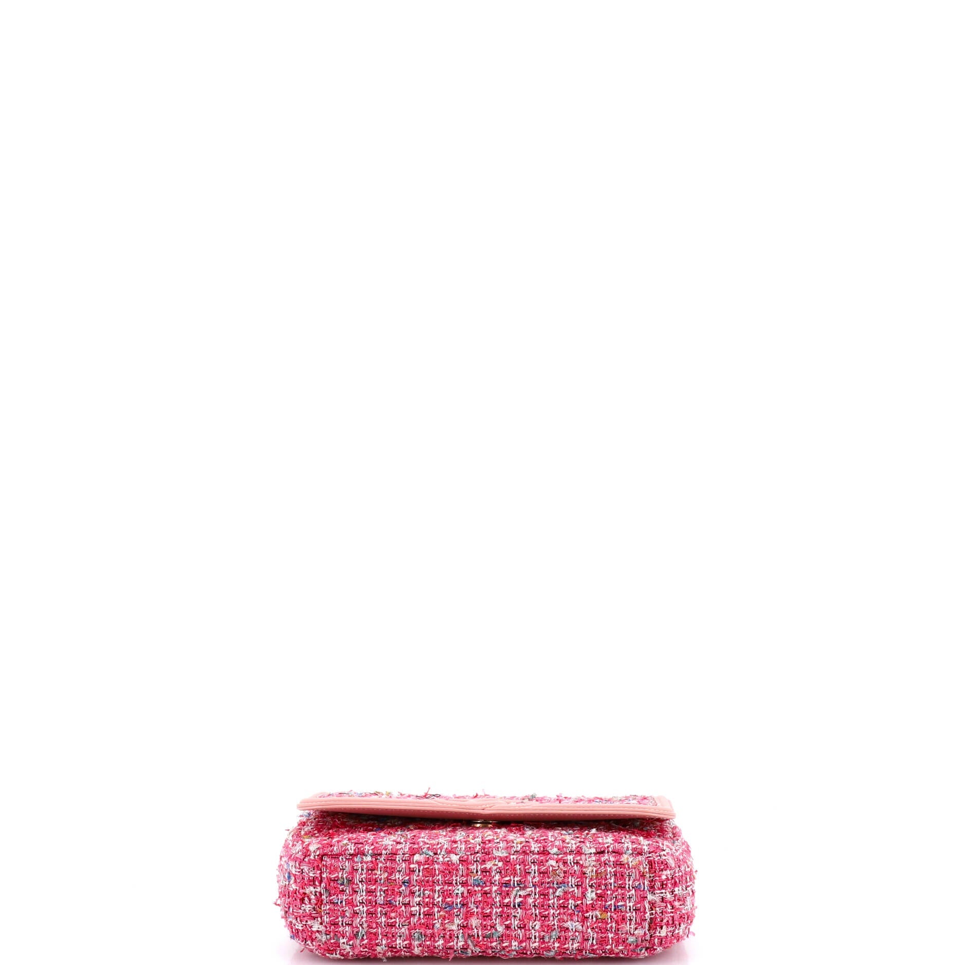 Filigree Flap Bag Quilted Tweed Small