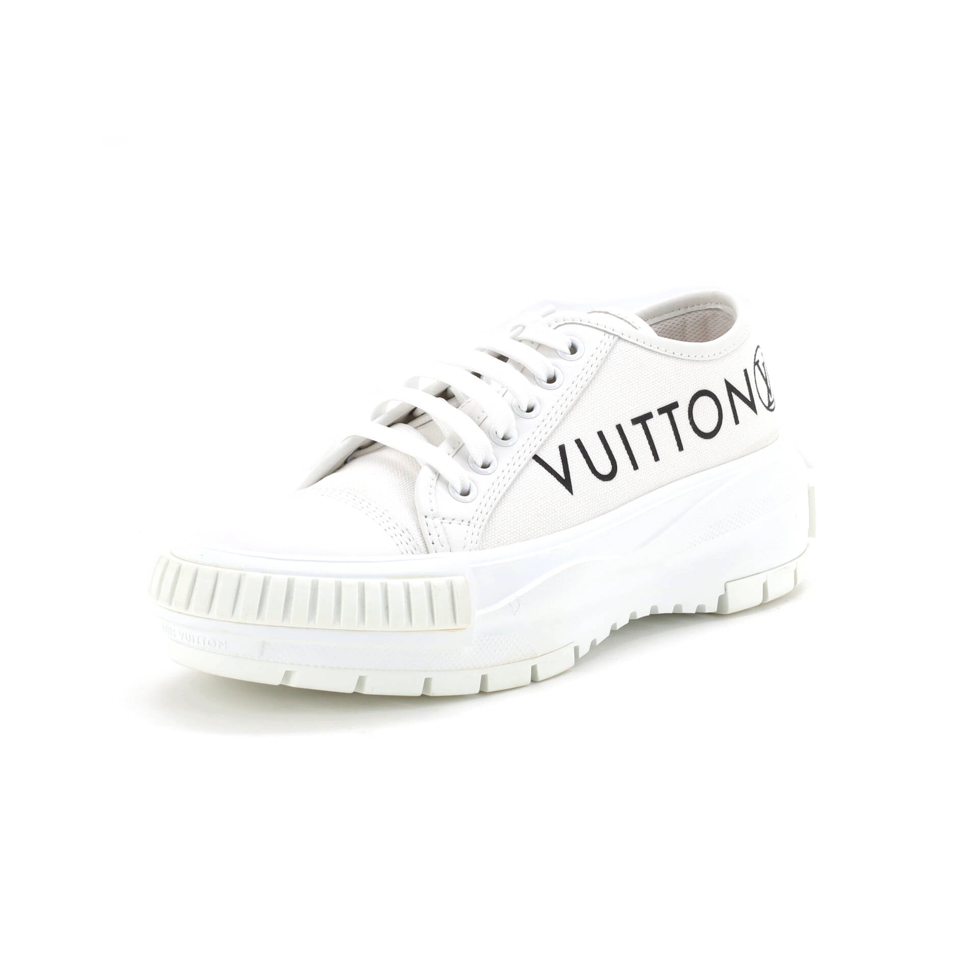 Women's LV Squad Sneakers Printed Canvas
